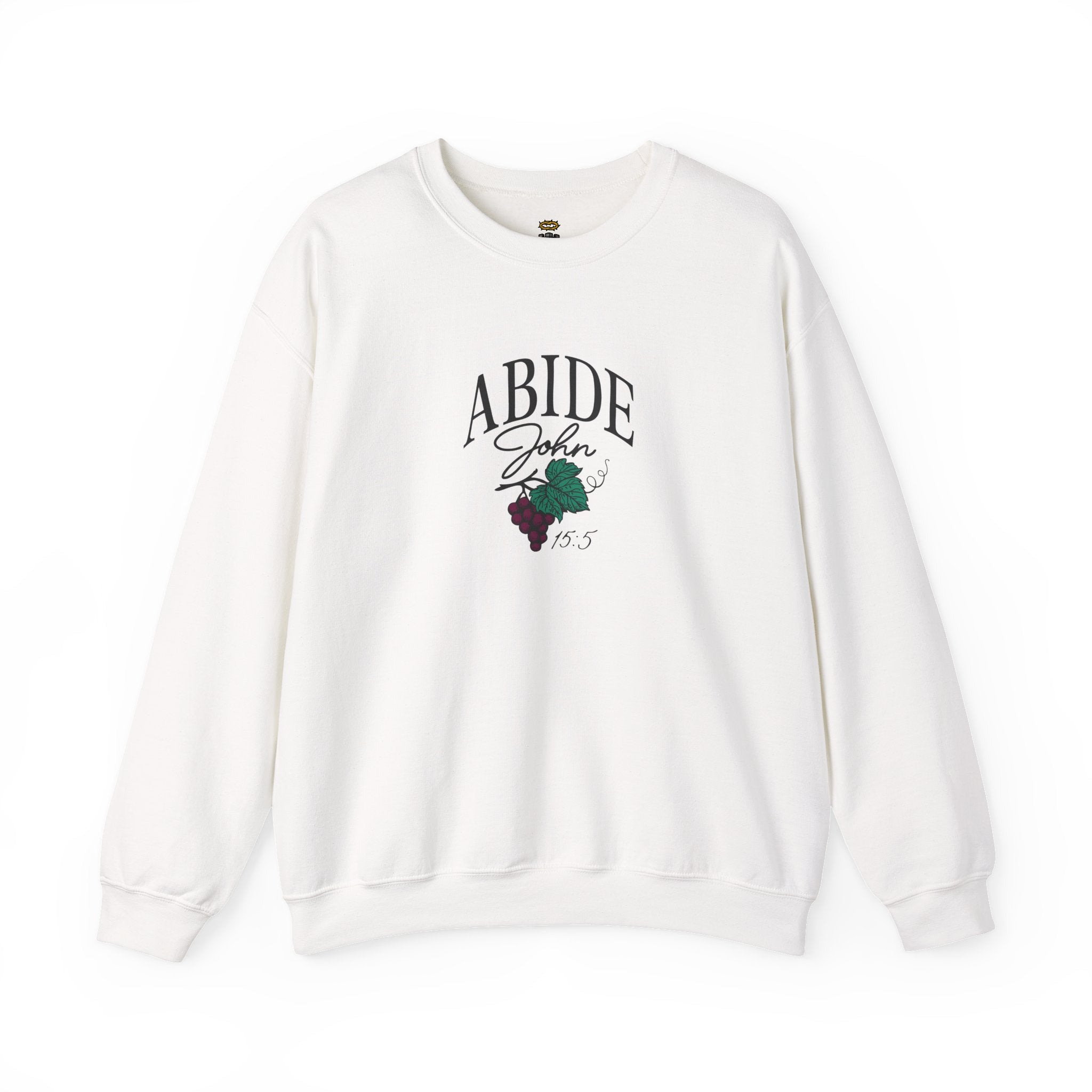 Abide in Him – John 15:5 Christian Sweatshirt