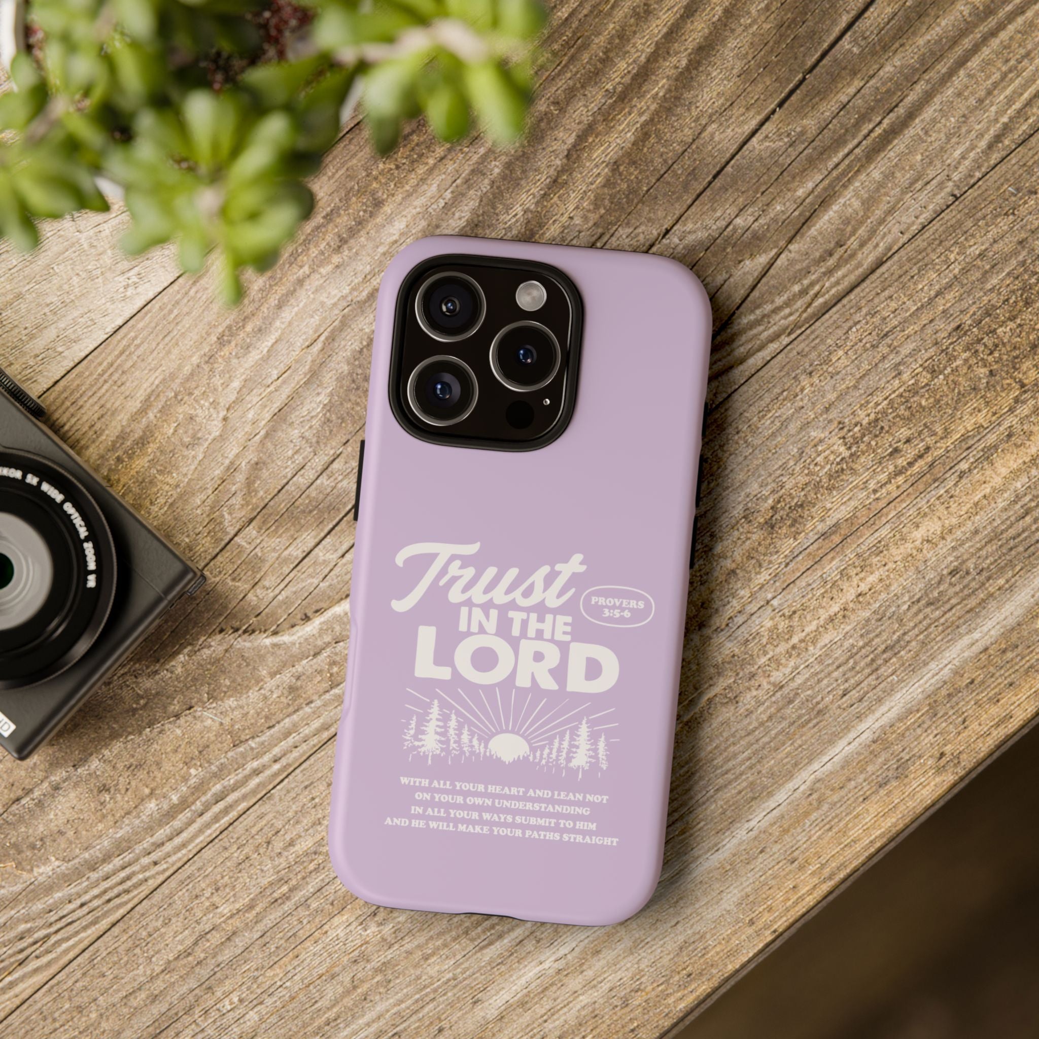 Trust in the Lord Phone Case – Proverbs 3:5-6