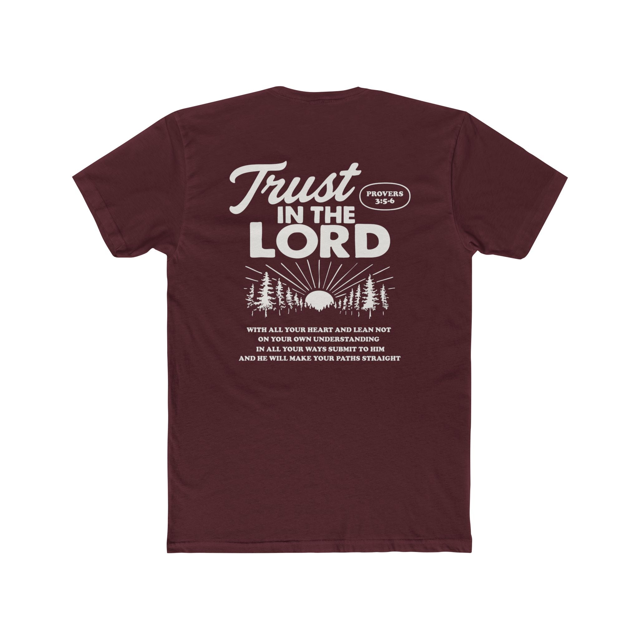 Trust in the Lord Shirt - Inspirational Everyday Wear