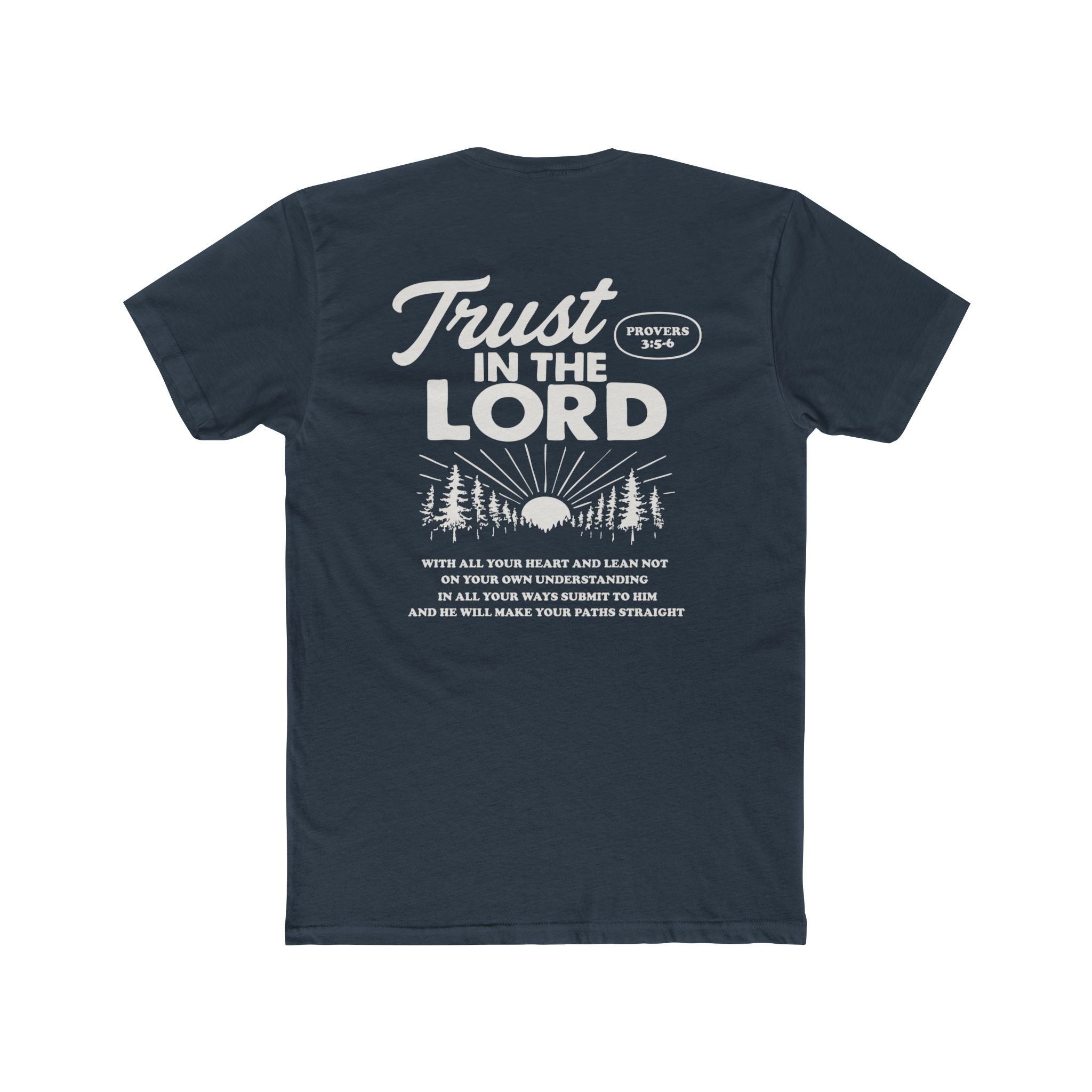Trust in the Lord Shirt - Inspirational Everyday Wear