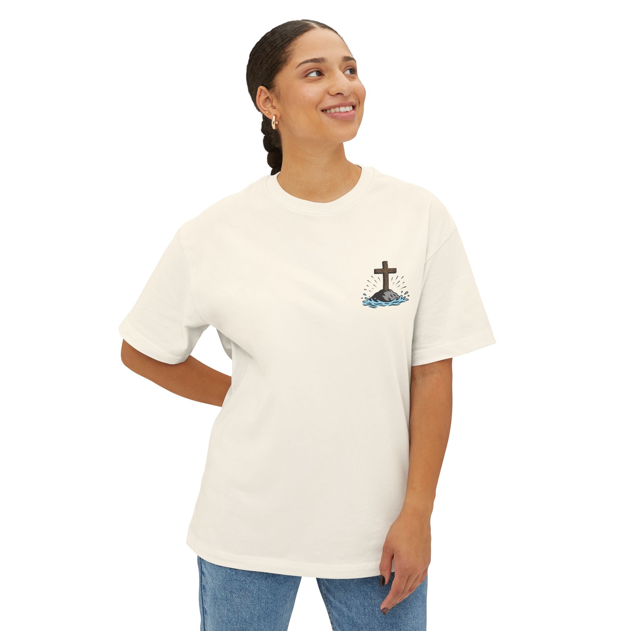 All Washed Clean – Forgiveness Oversized Faith Tee