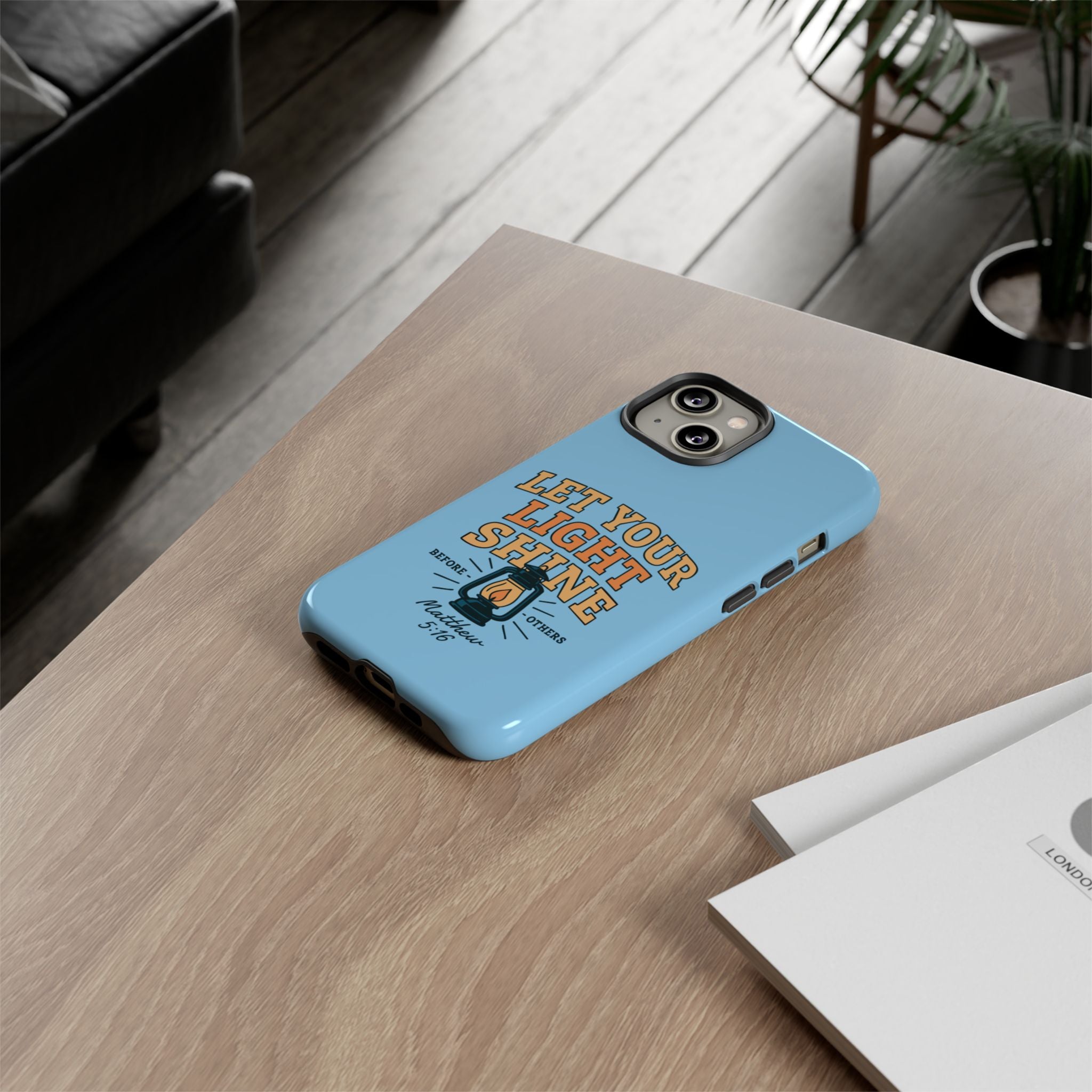 Let Your Light Shine Phone Case – Matthew 5:16