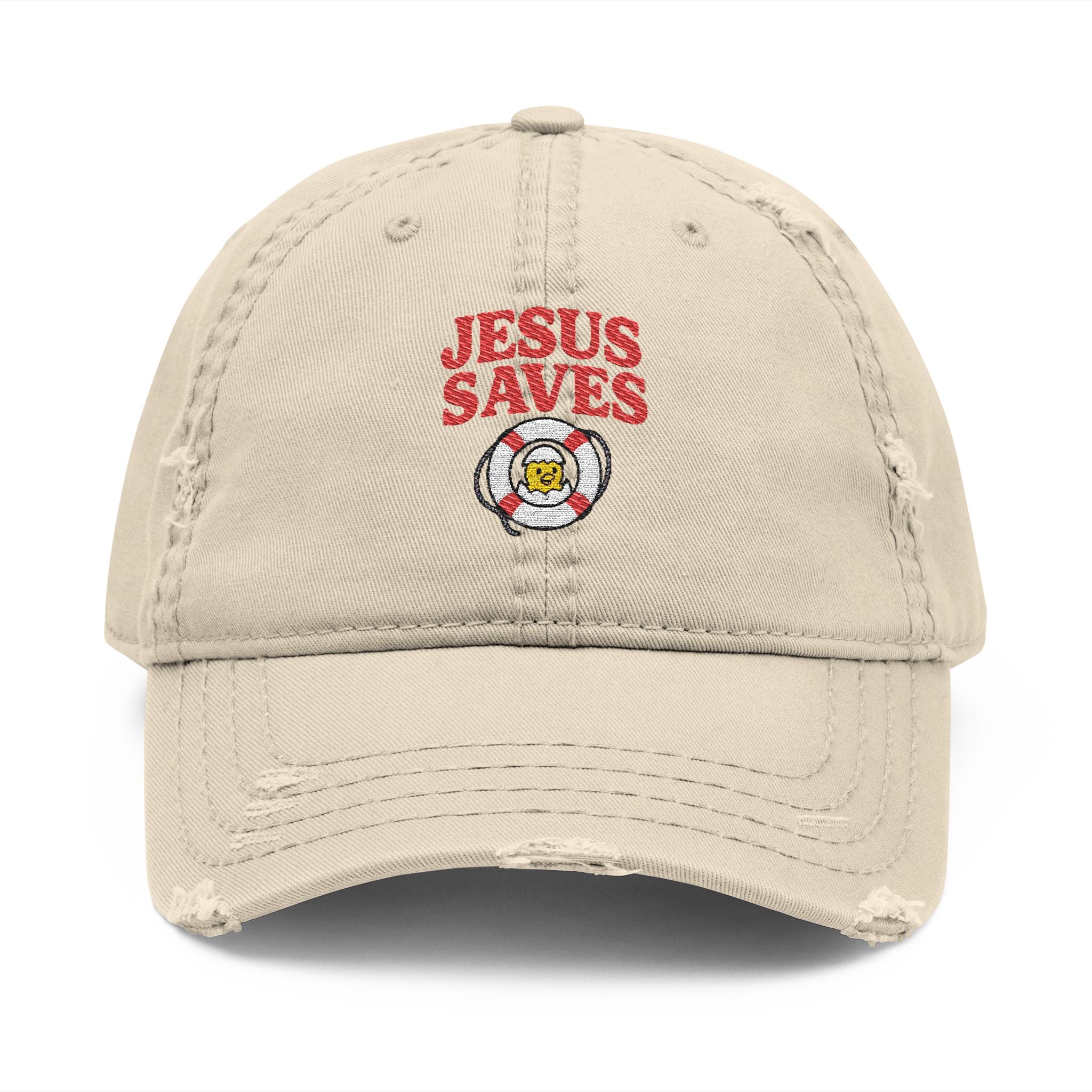 Jesus Saves – Casual Faith Hat for Dads
