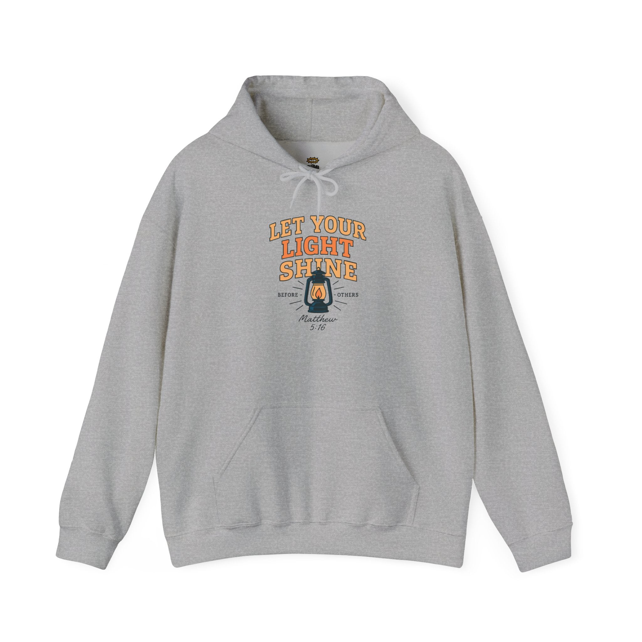 Let Your Light Shine Hoodie – Matthew 5:16 Apparel