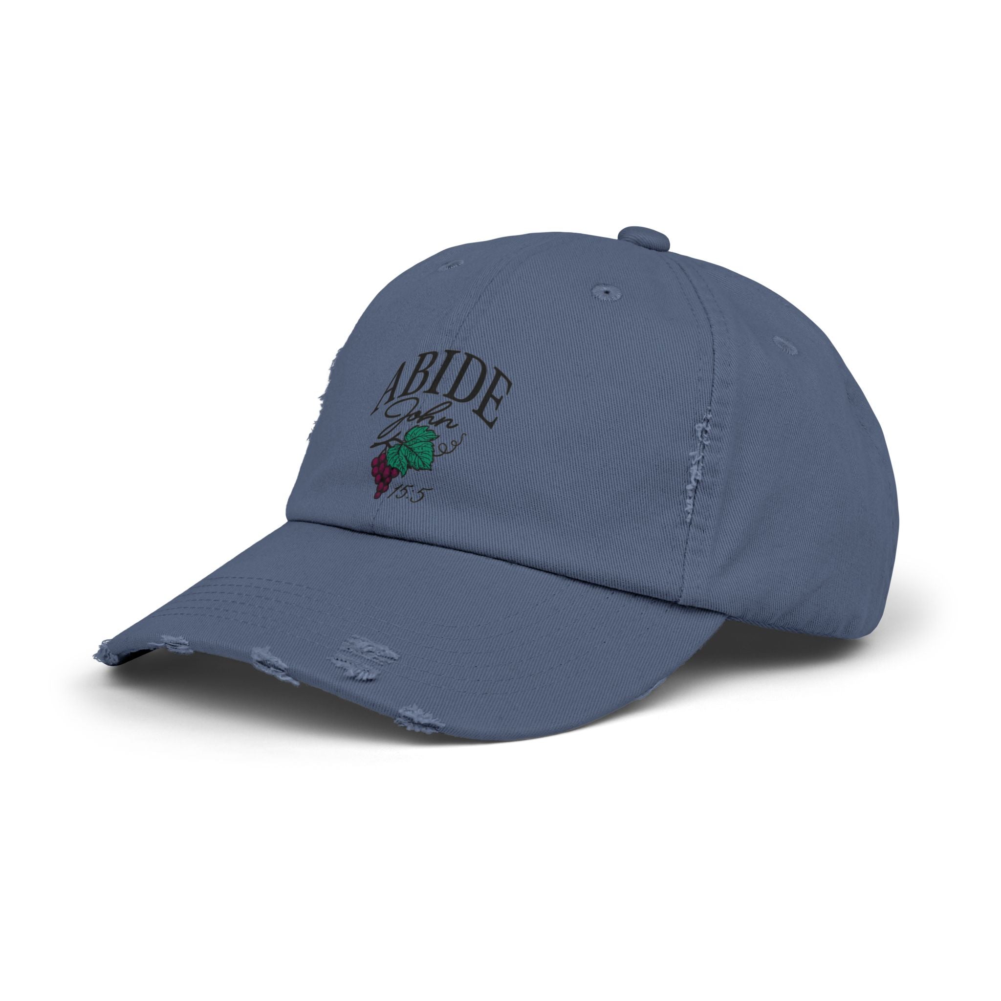 Abide Cap – John 15:5 Embroidered Christian Hat