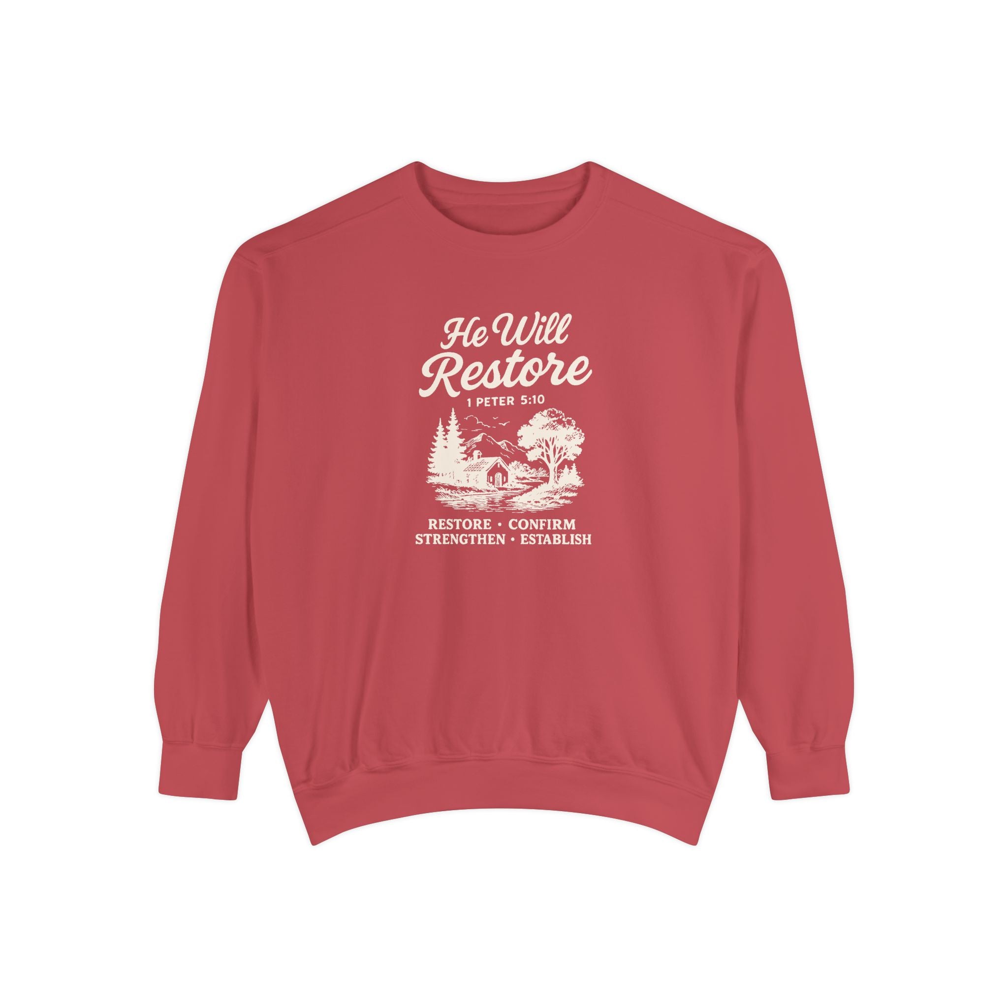 He Will Restore – Inspirational Christian Cozy Sweater