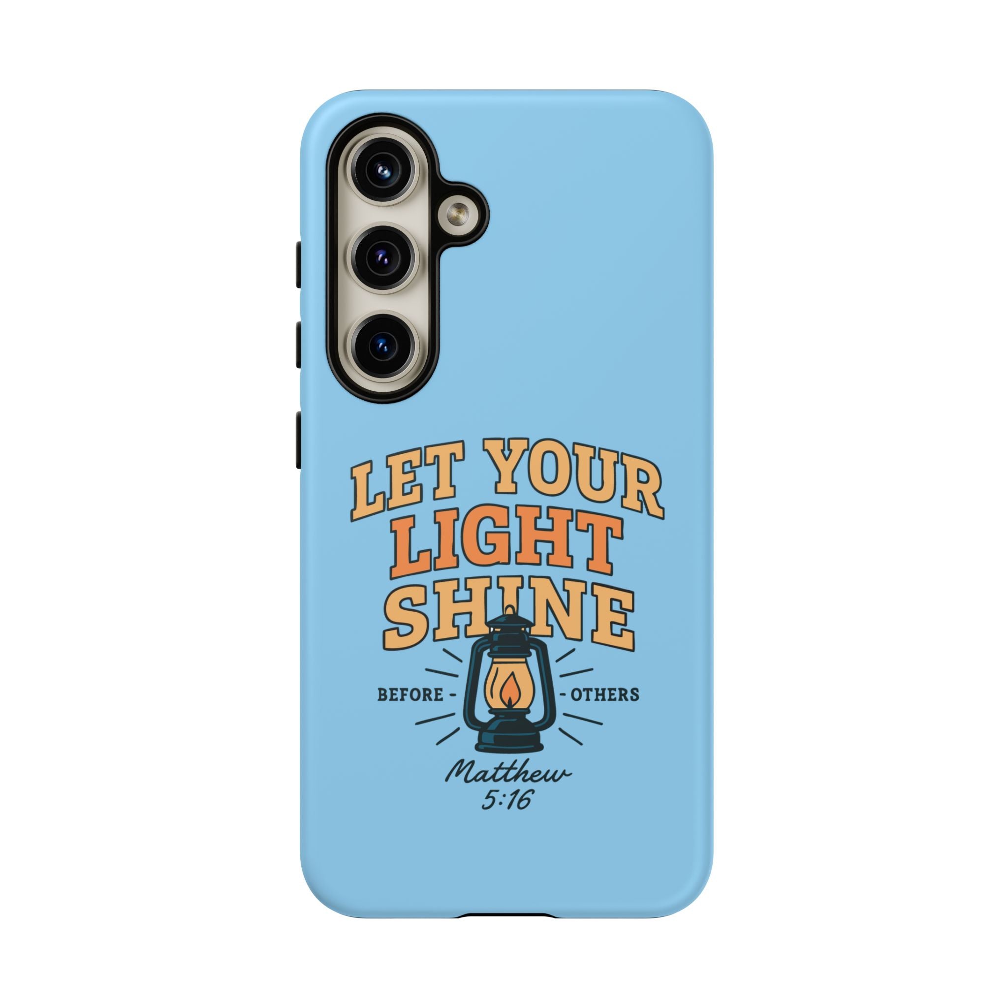 Let Your Light Shine Phone Case – Matthew 5:16