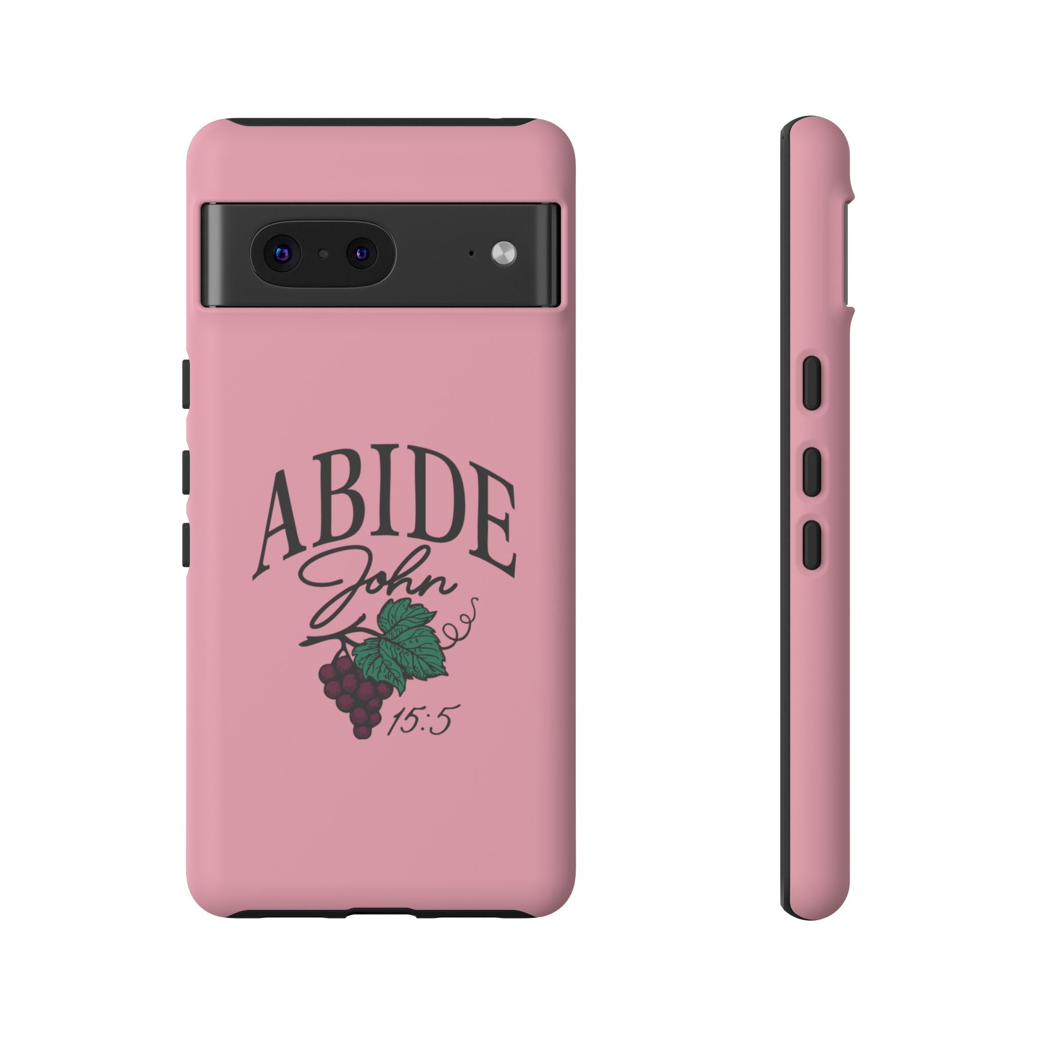 Abide Phone Case – John 15:5 Christian Tough Cover