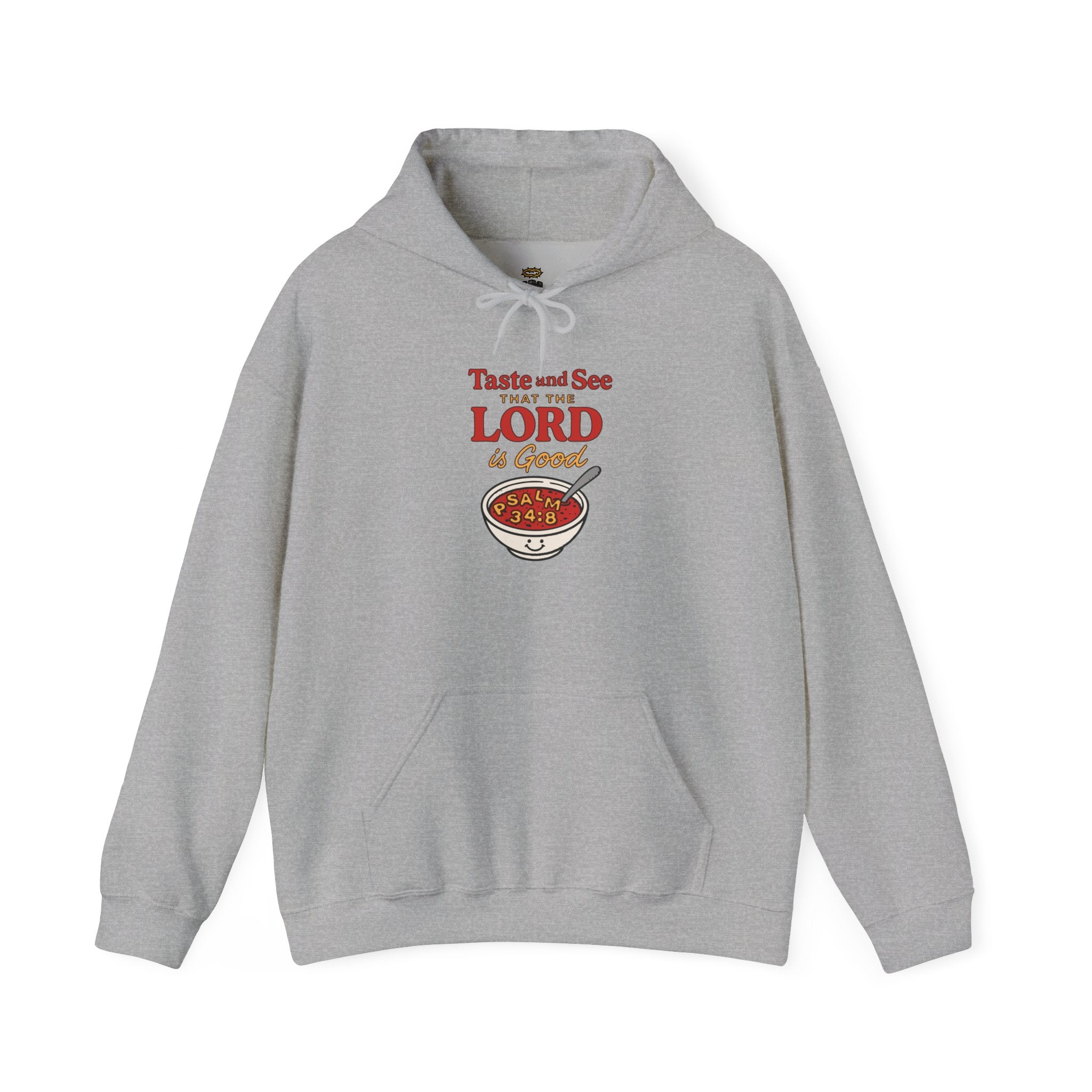 Taste and See Hoodie – Psalm 34:8 Christian Apparel