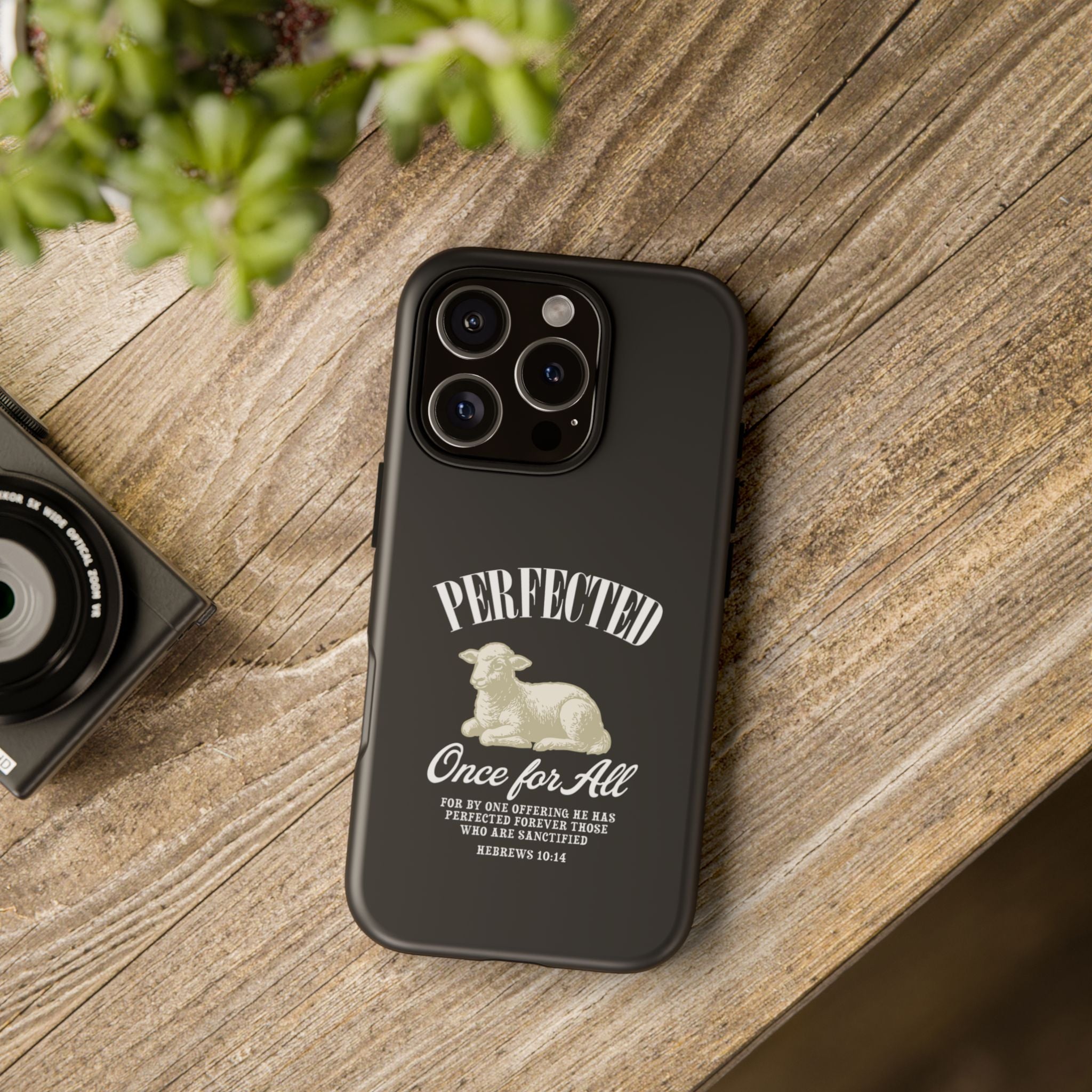 Perfected Once For All Phone Case – Christian Tough Cover