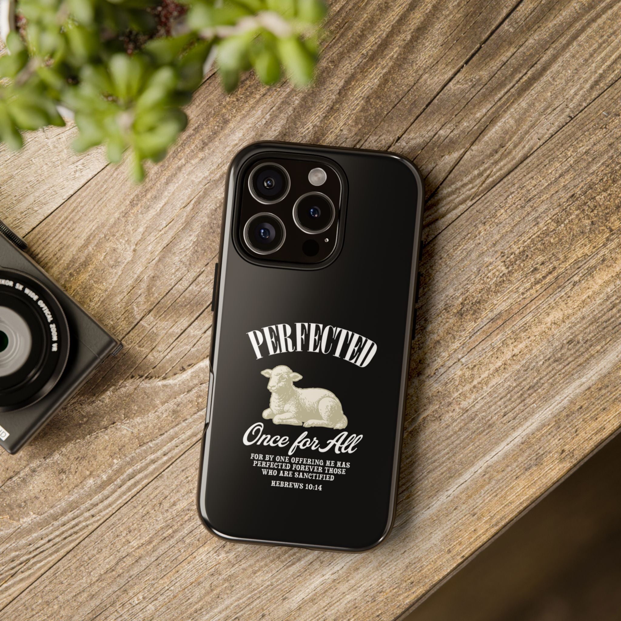 Perfected Once For All Phone Case – Christian Tough Cover