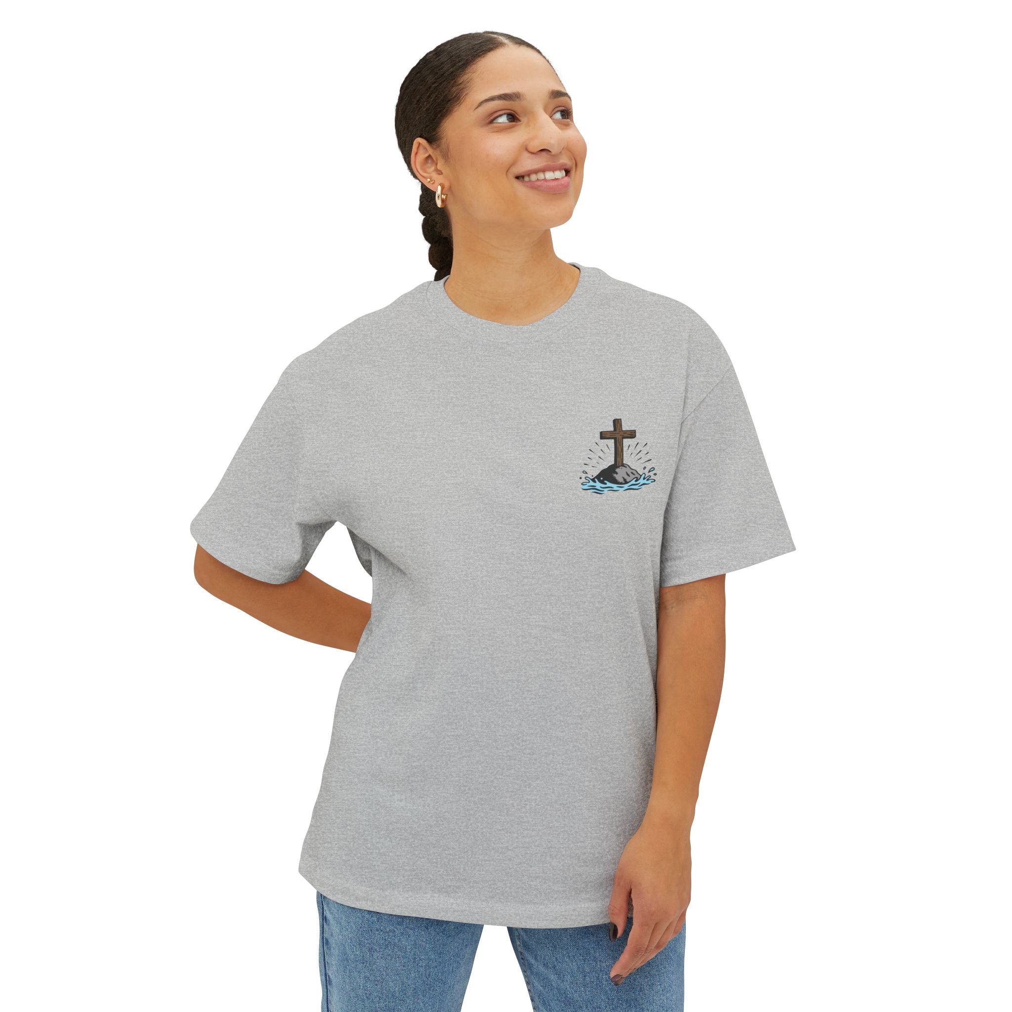 All Washed Clean – Forgiveness Oversized Faith Tee