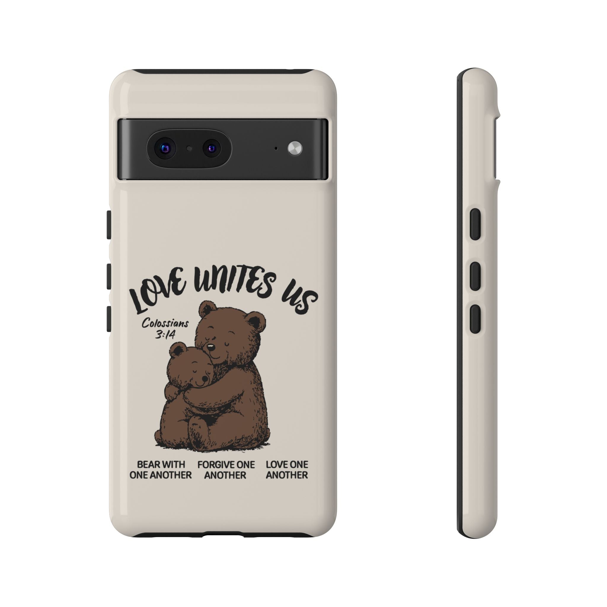 Love Unites Us Phone Case – Colossians 3:14 Scripture