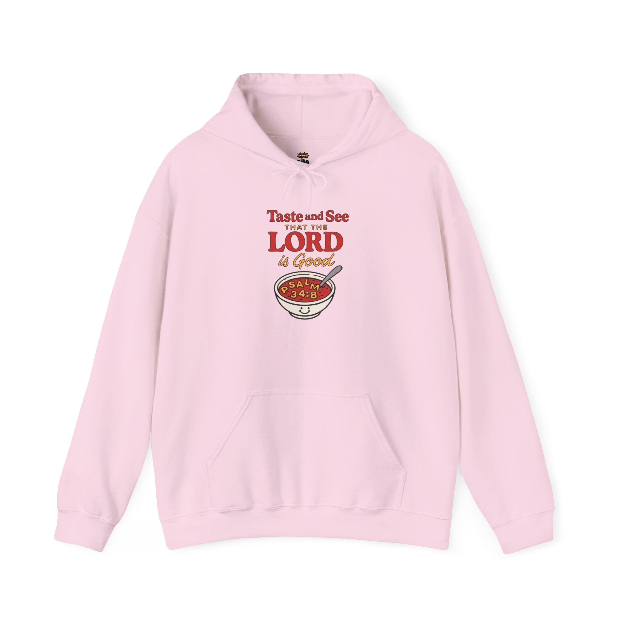Taste and See Hoodie – Psalm 34:8 Christian Apparel