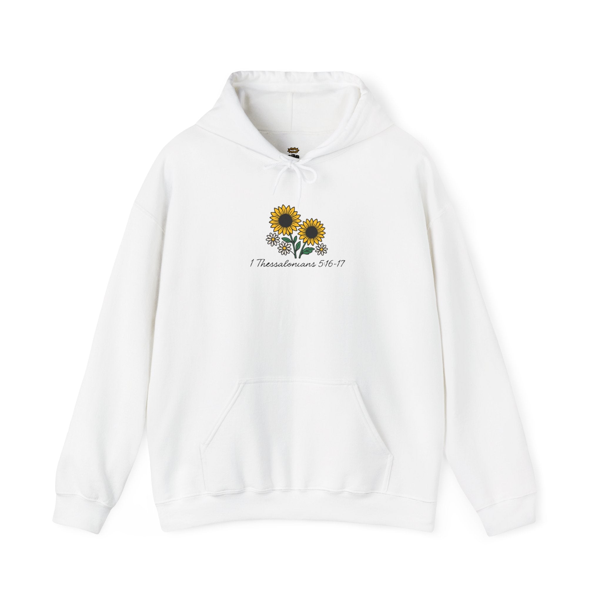 Rejoice Always Hoodie – Sunflower Christian Faith Apparel