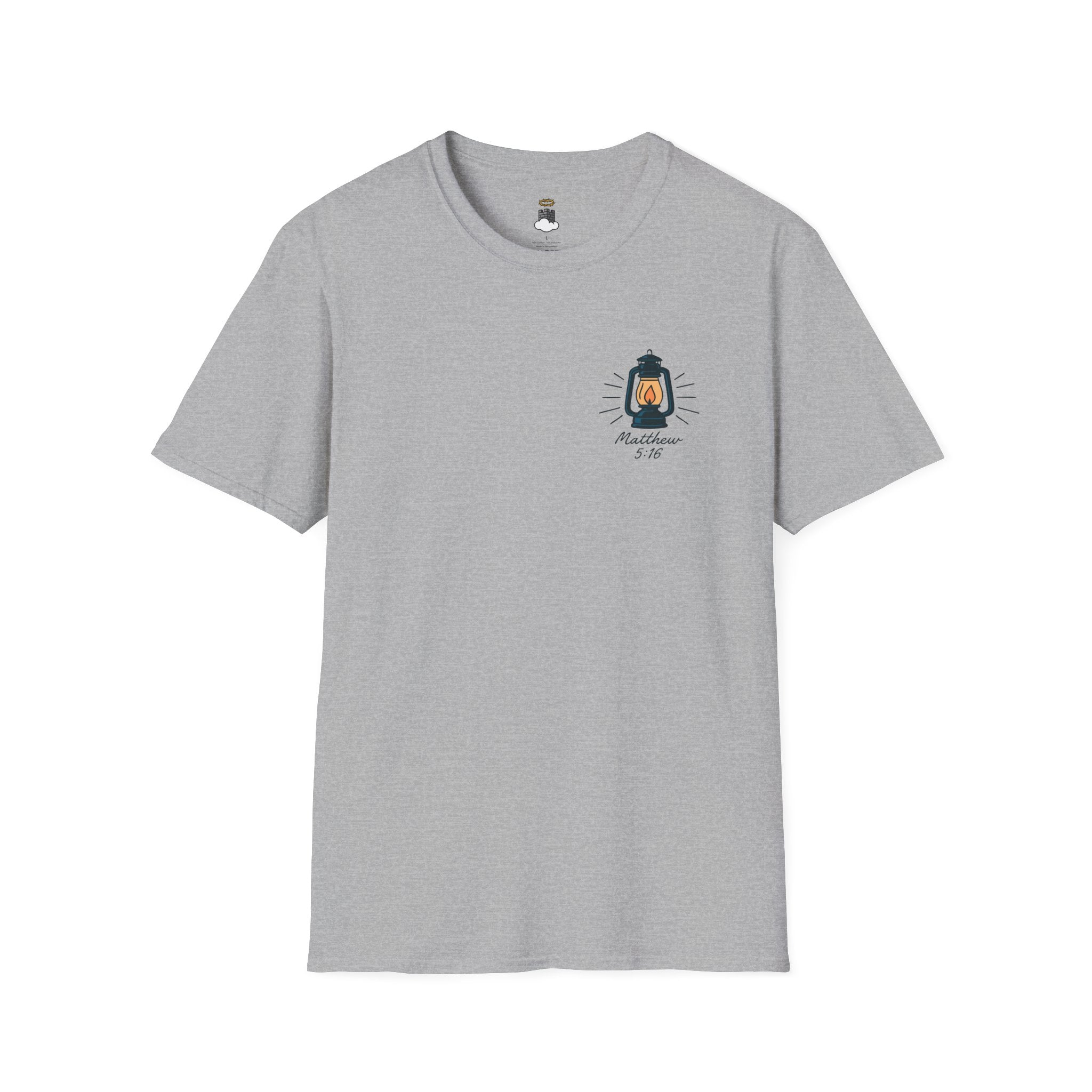 Let Your Light Shine – Matthew 5:16 Christian Tee