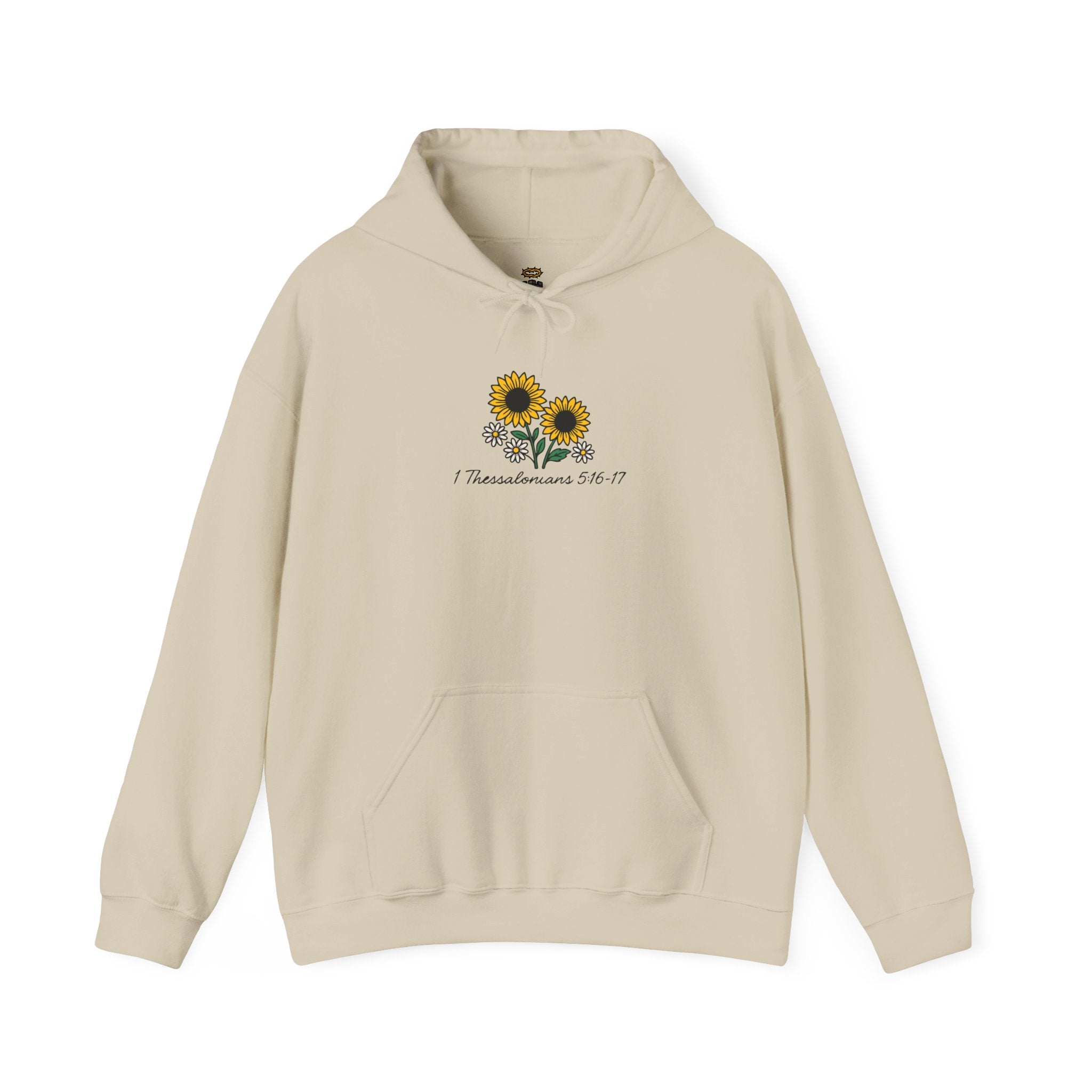 Rejoice Always Hoodie – Sunflower Christian Faith Apparel