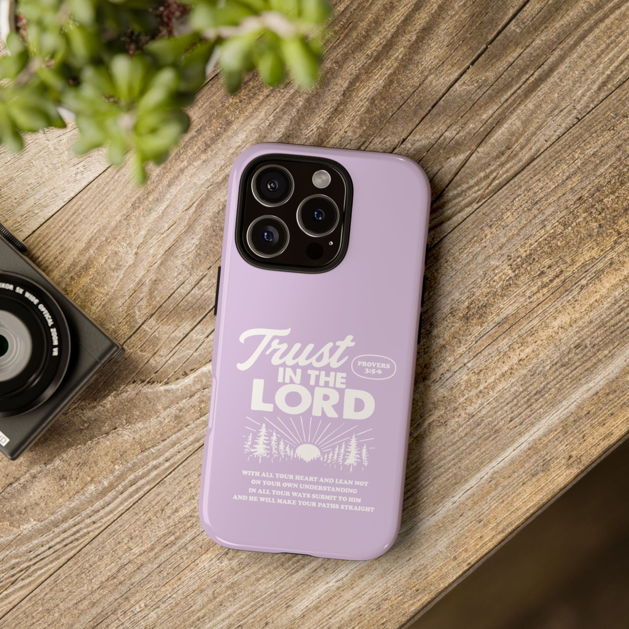 Trust in the Lord Phone Case – Proverbs 3:5-6