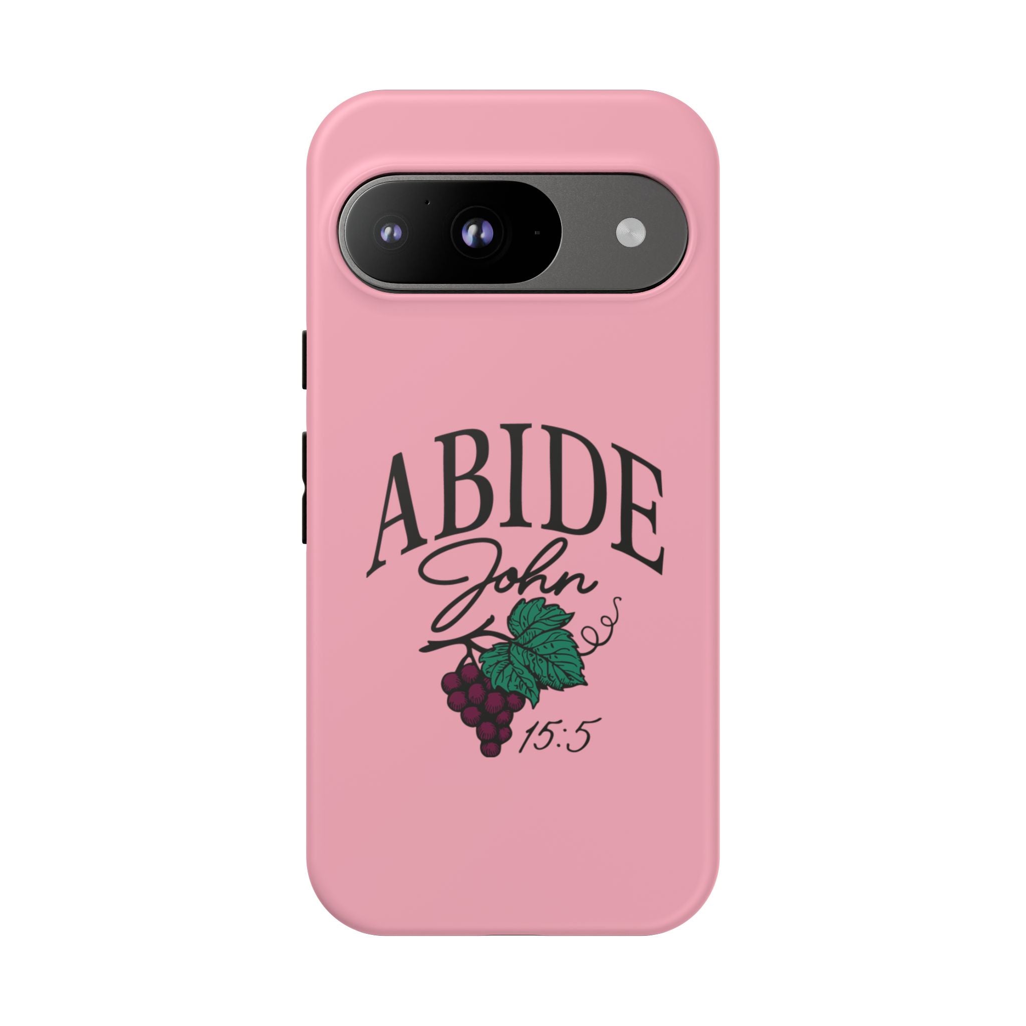 Abide Phone Case – John 15:5 Christian Tough Cover