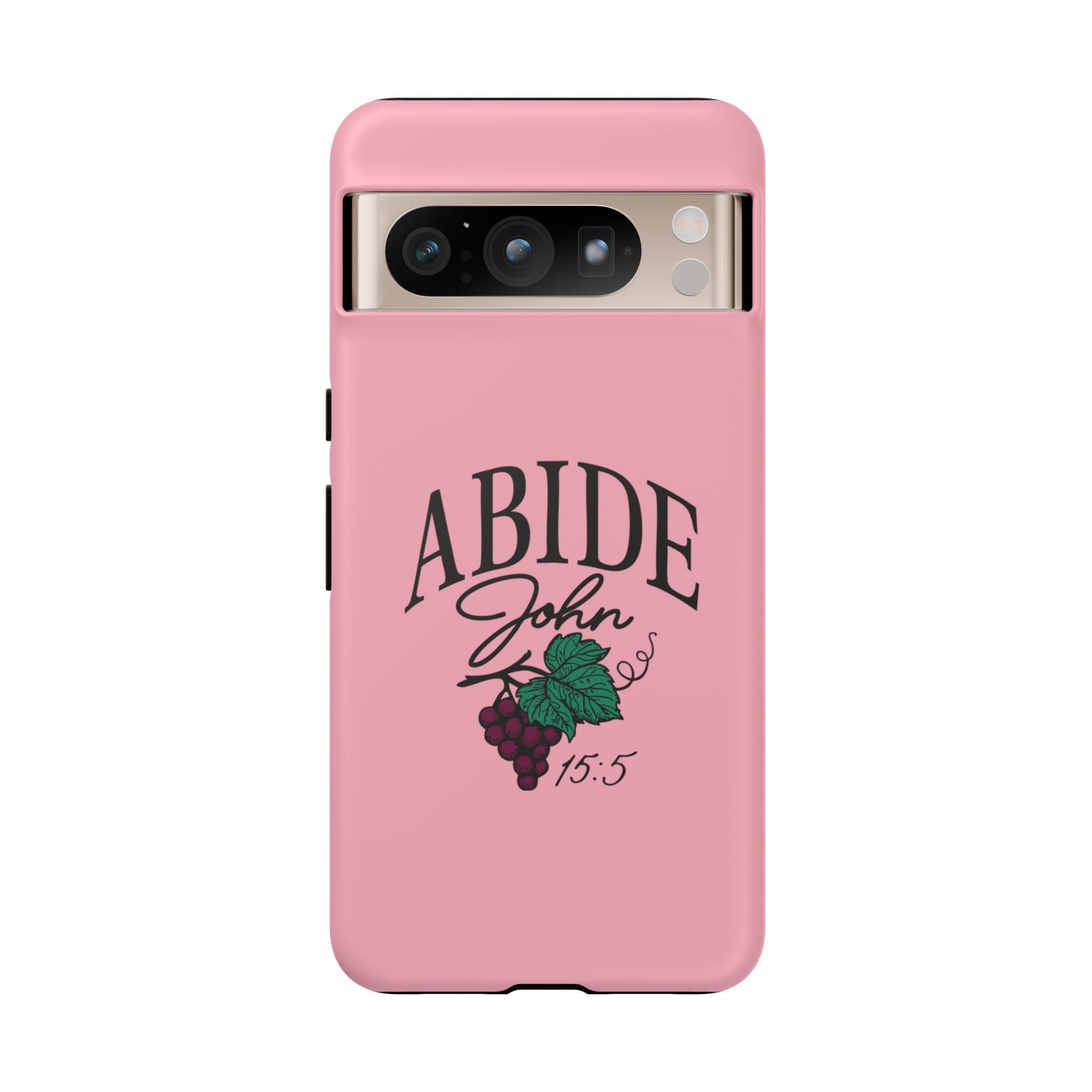Abide Phone Case – John 15:5 Christian Tough Cover