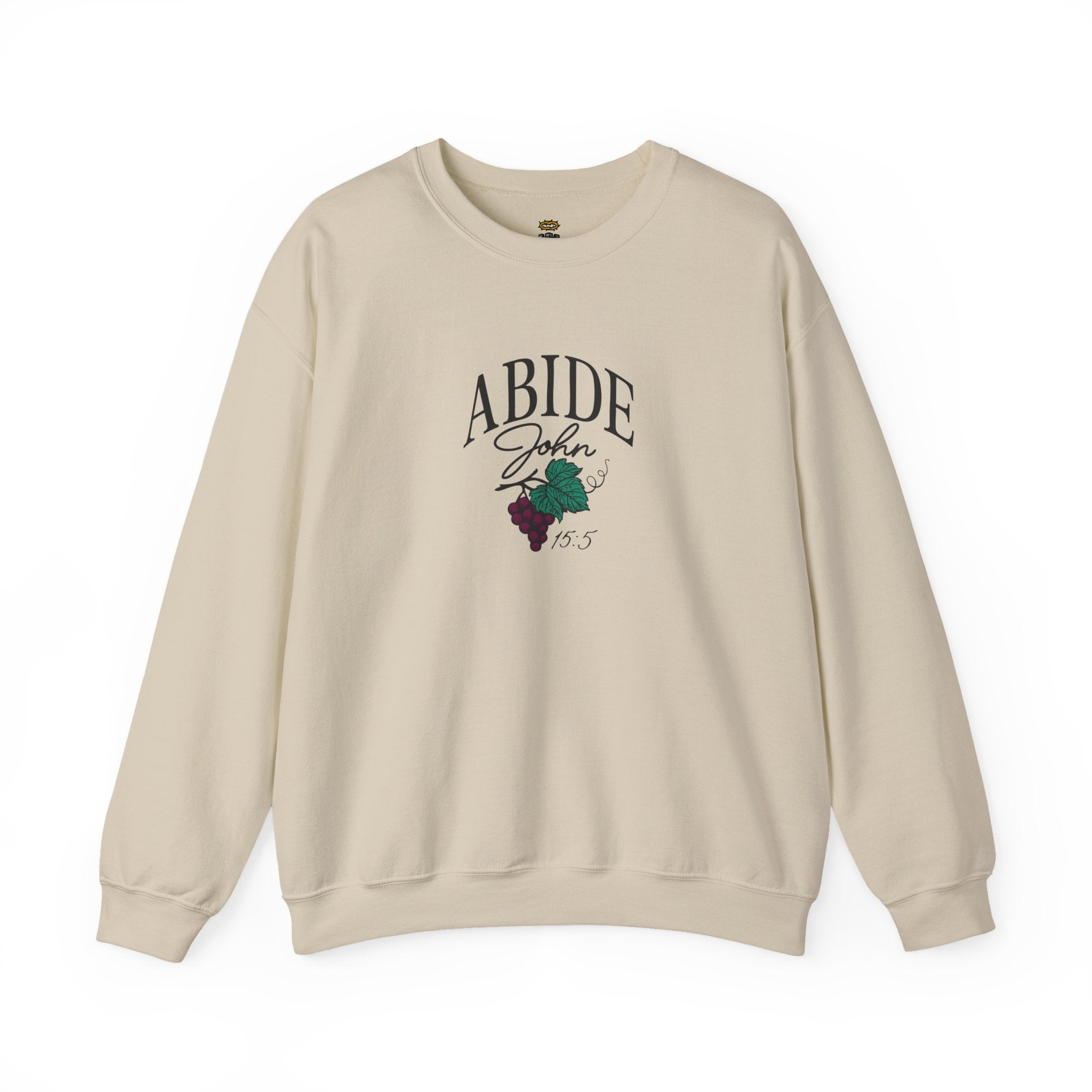 Abide in Him – John 15:5 Christian Sweatshirt