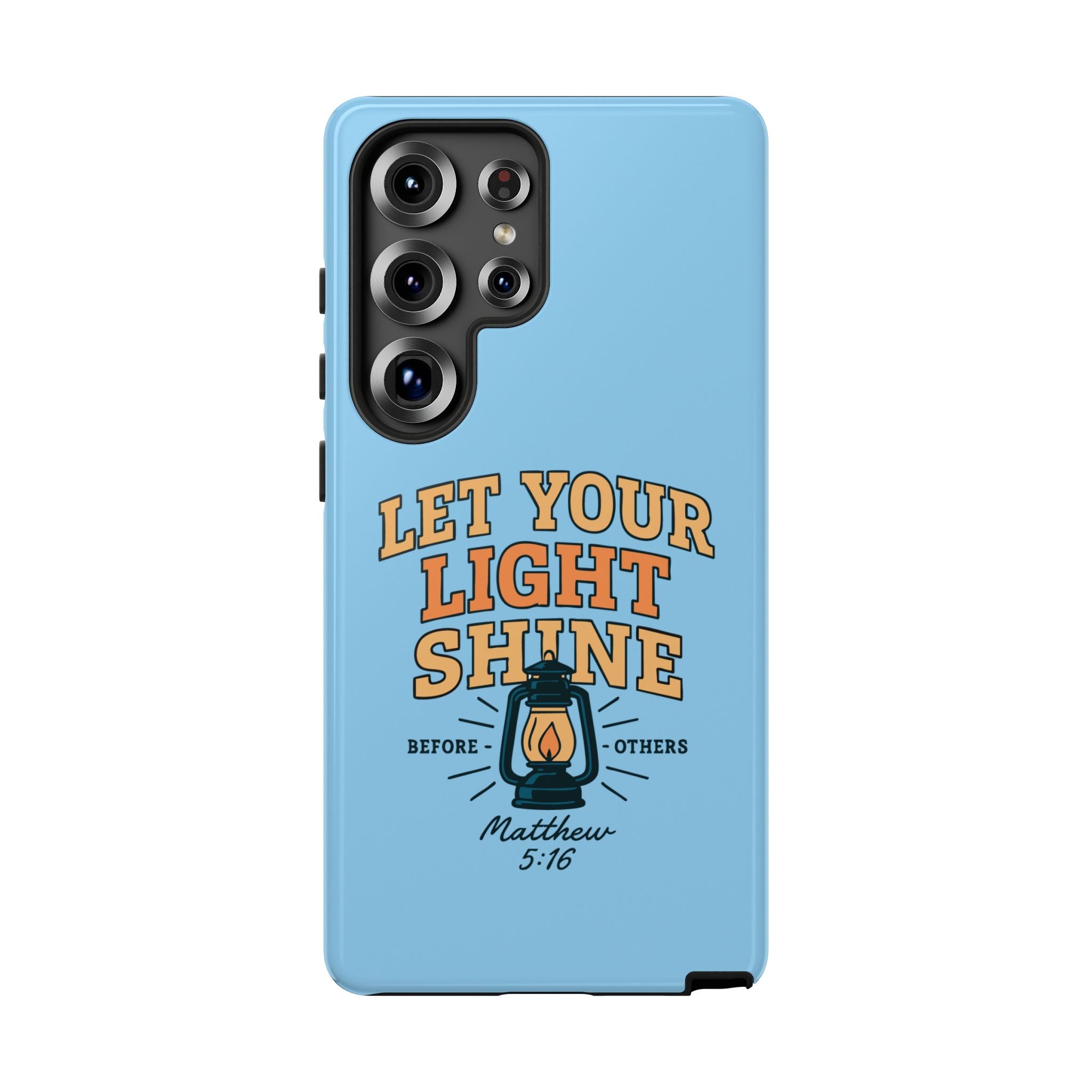 Let Your Light Shine Phone Case – Matthew 5:16