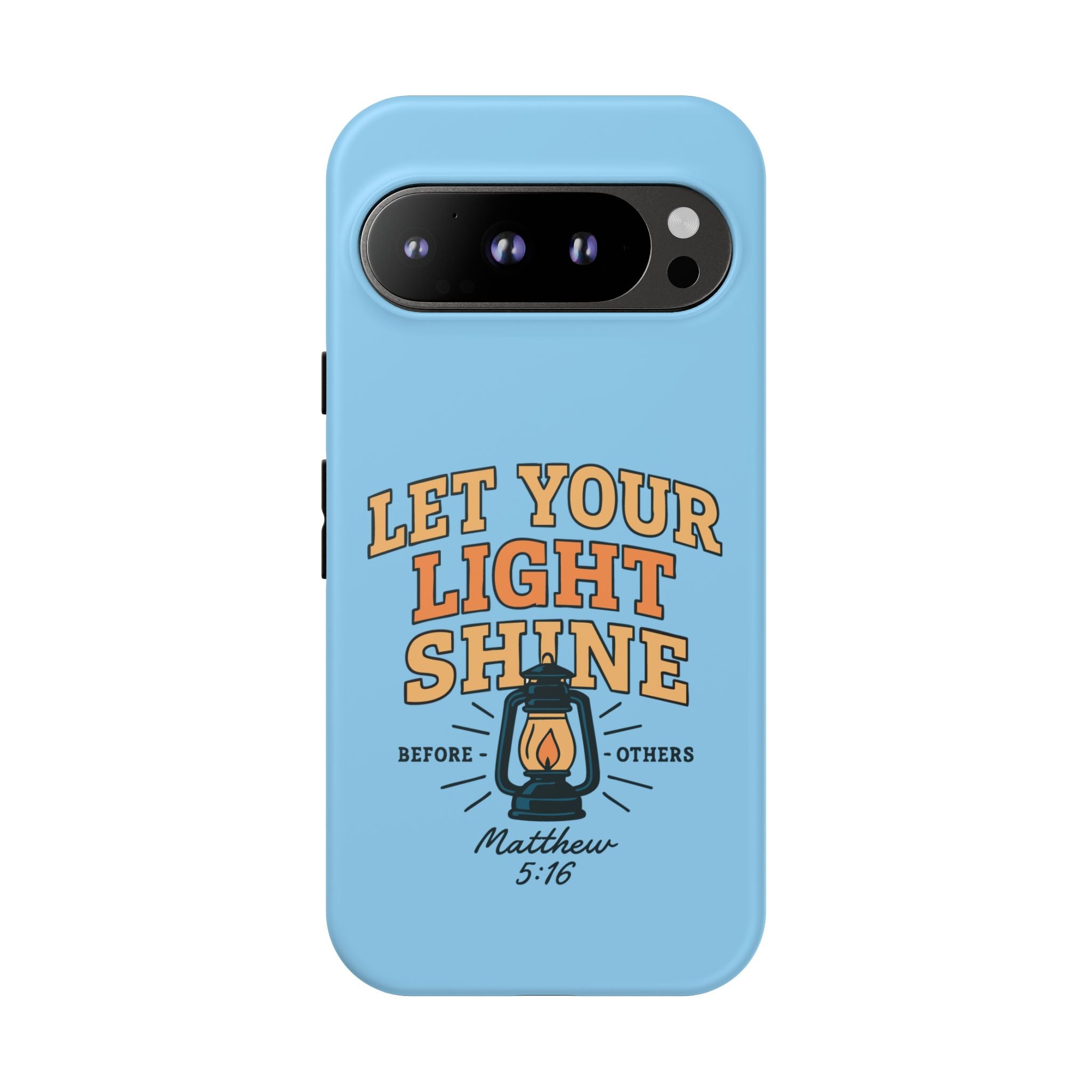 Let Your Light Shine Phone Case – Matthew 5:16
