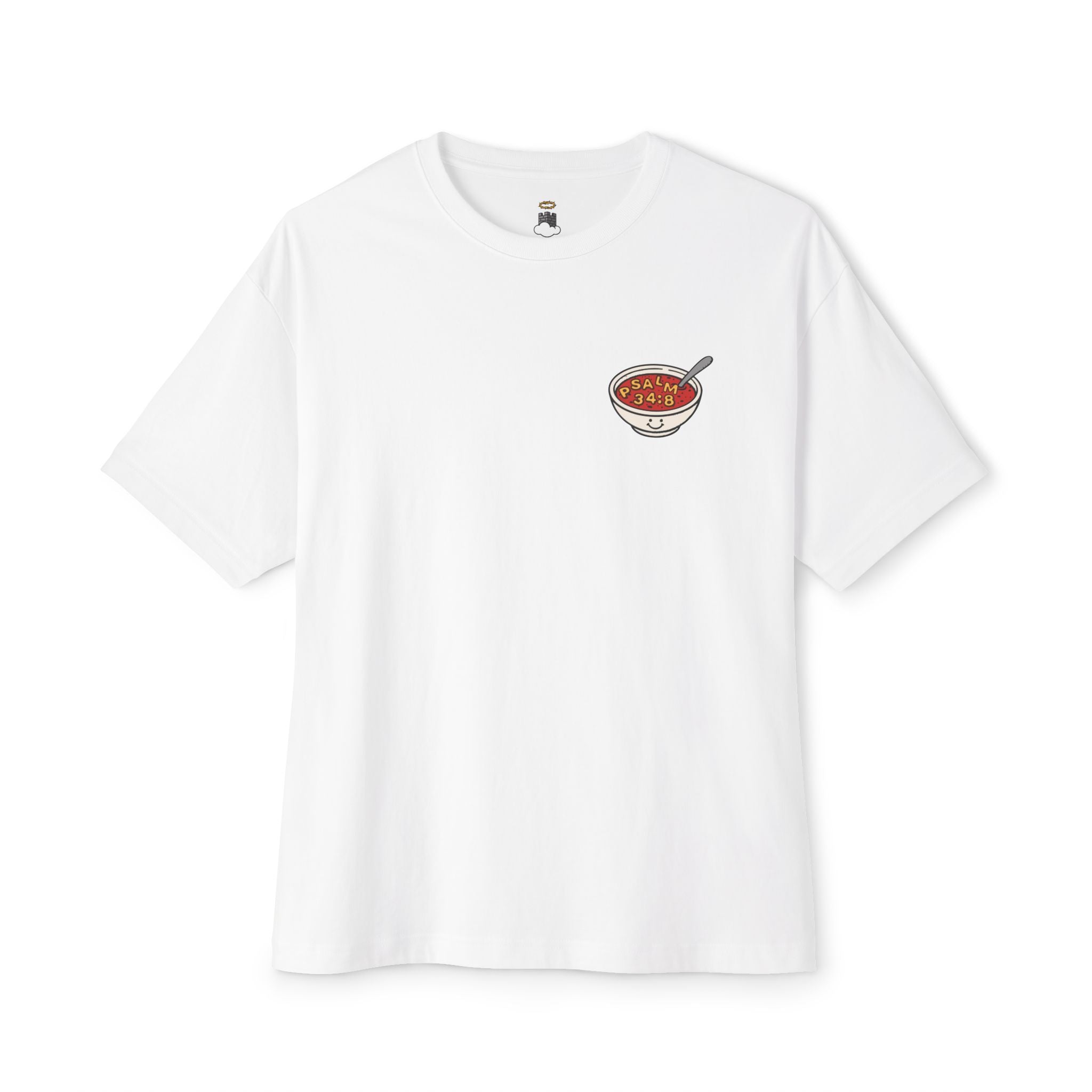 Taste and See – Psalm 34:8 Christian Oversized Tee