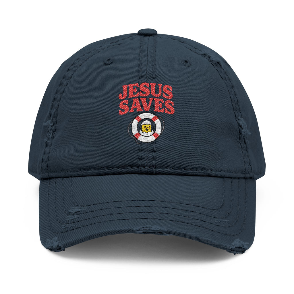 Jesus Saves – Casual Faith Hat for Dads