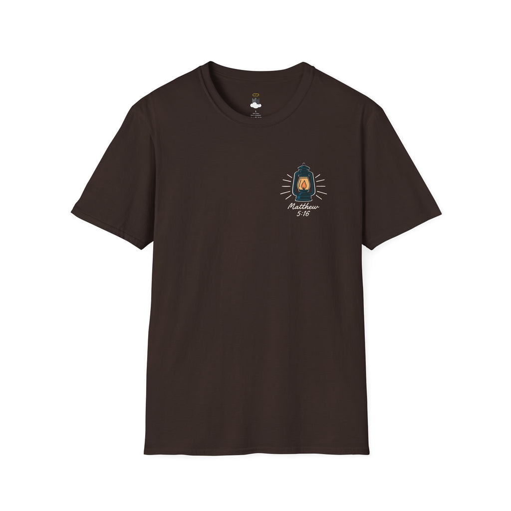Let Your Light Shine – Matthew 5:16 Christian Tee