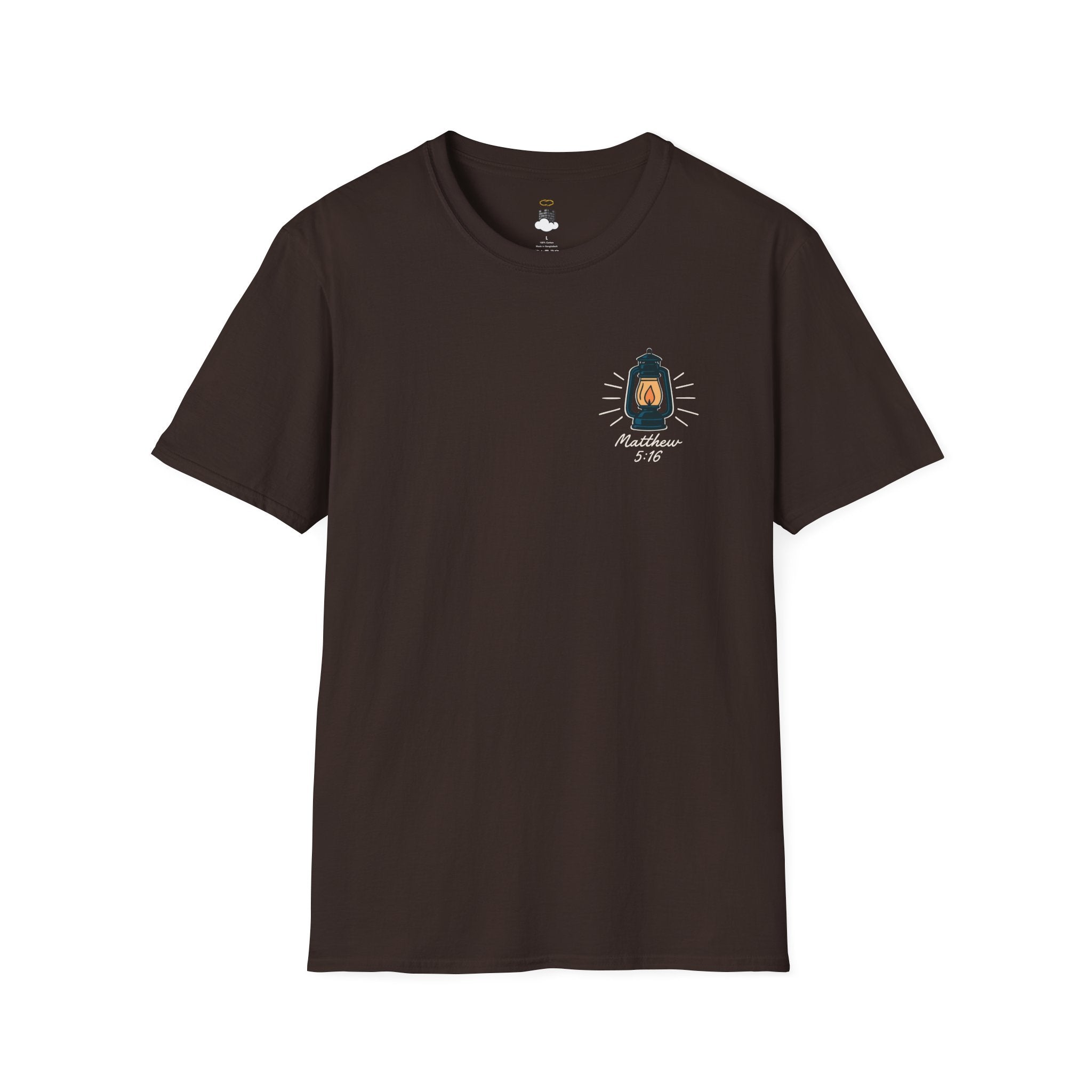 Let Your Light Shine – Matthew 5:16 Christian Tee