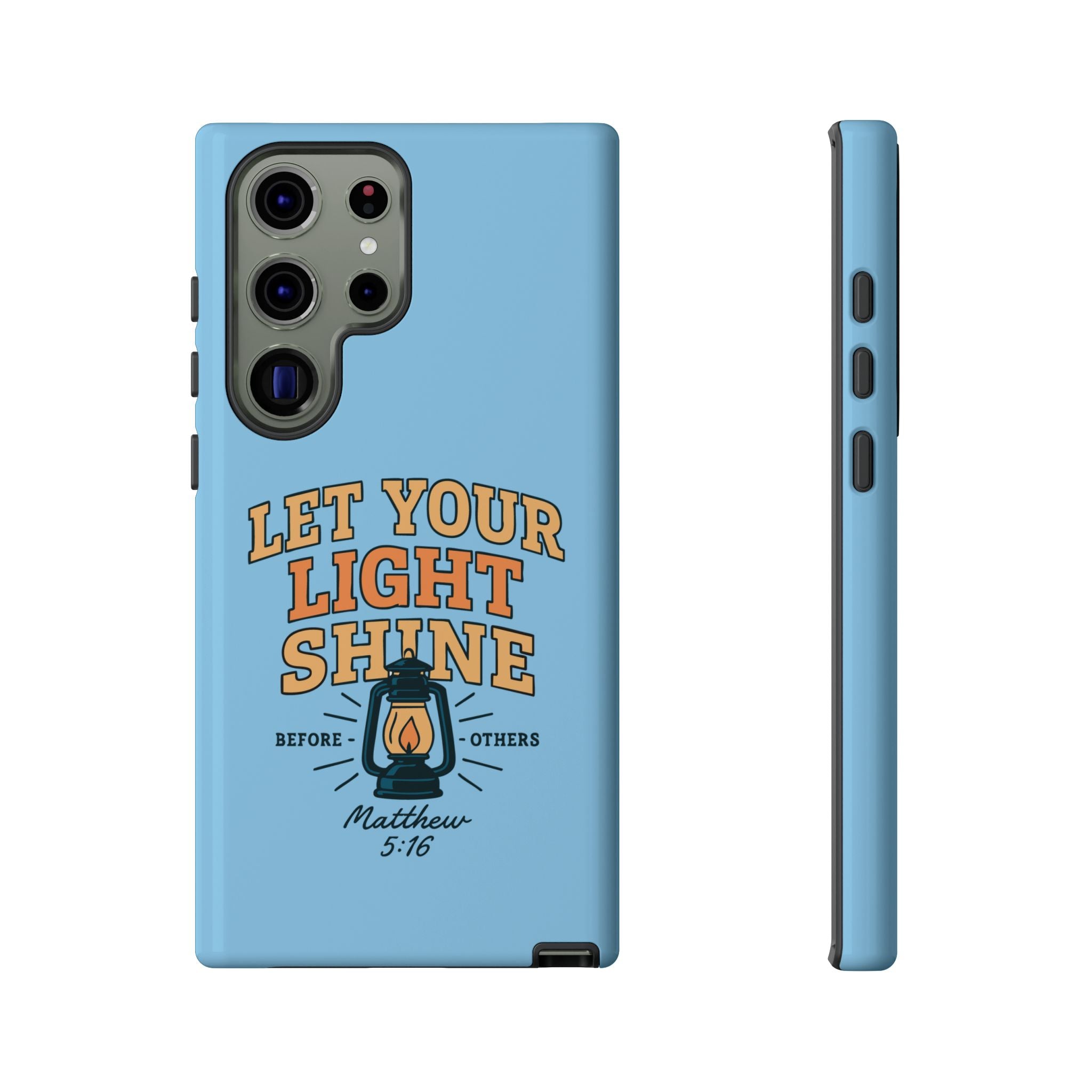 Let Your Light Shine Phone Case – Matthew 5:16
