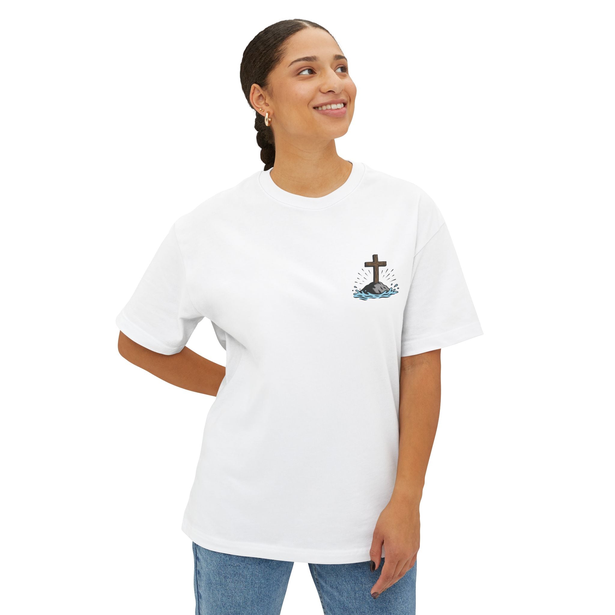 All Washed Clean – Forgiveness Oversized Faith Tee