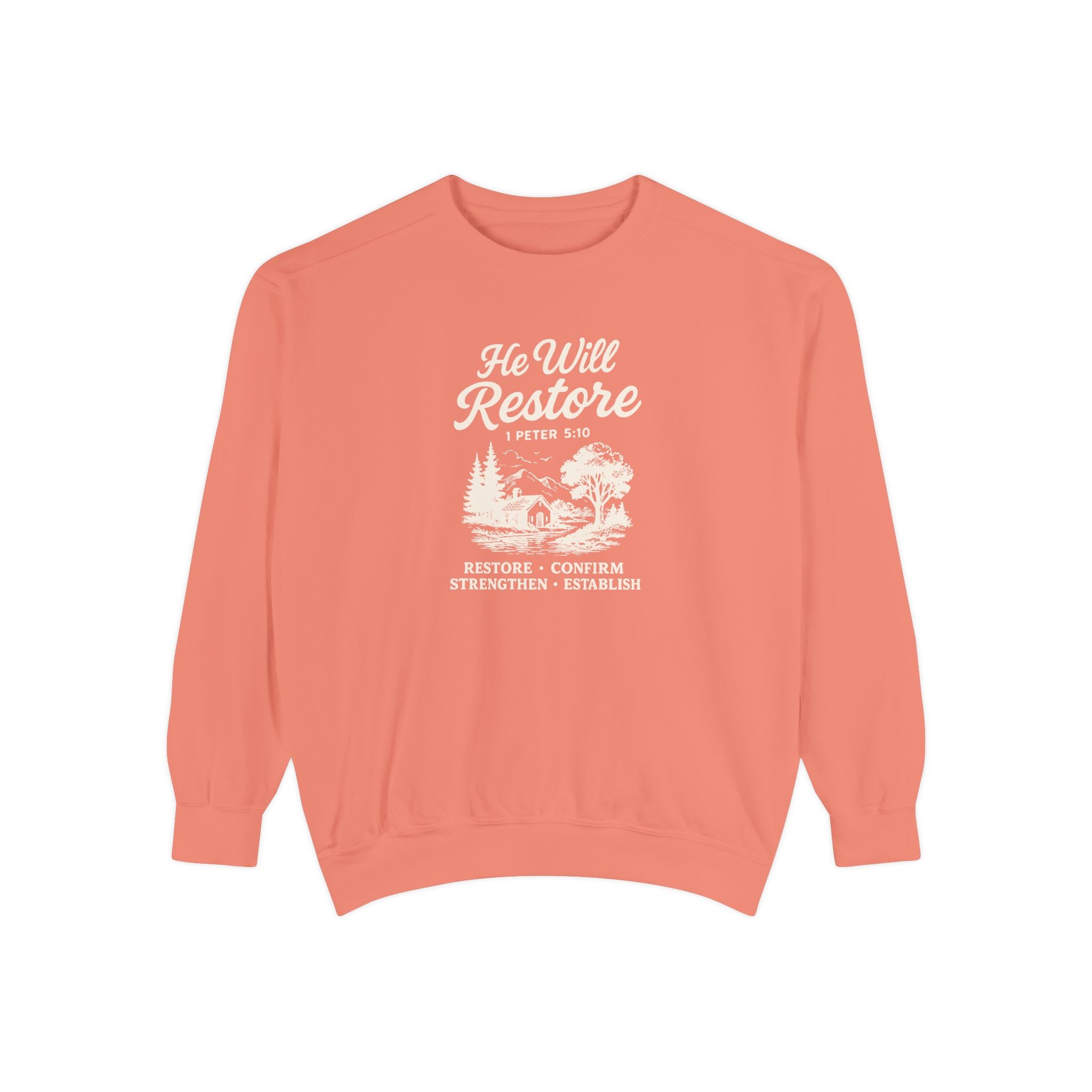 He Will Restore – Inspirational Christian Cozy Sweater