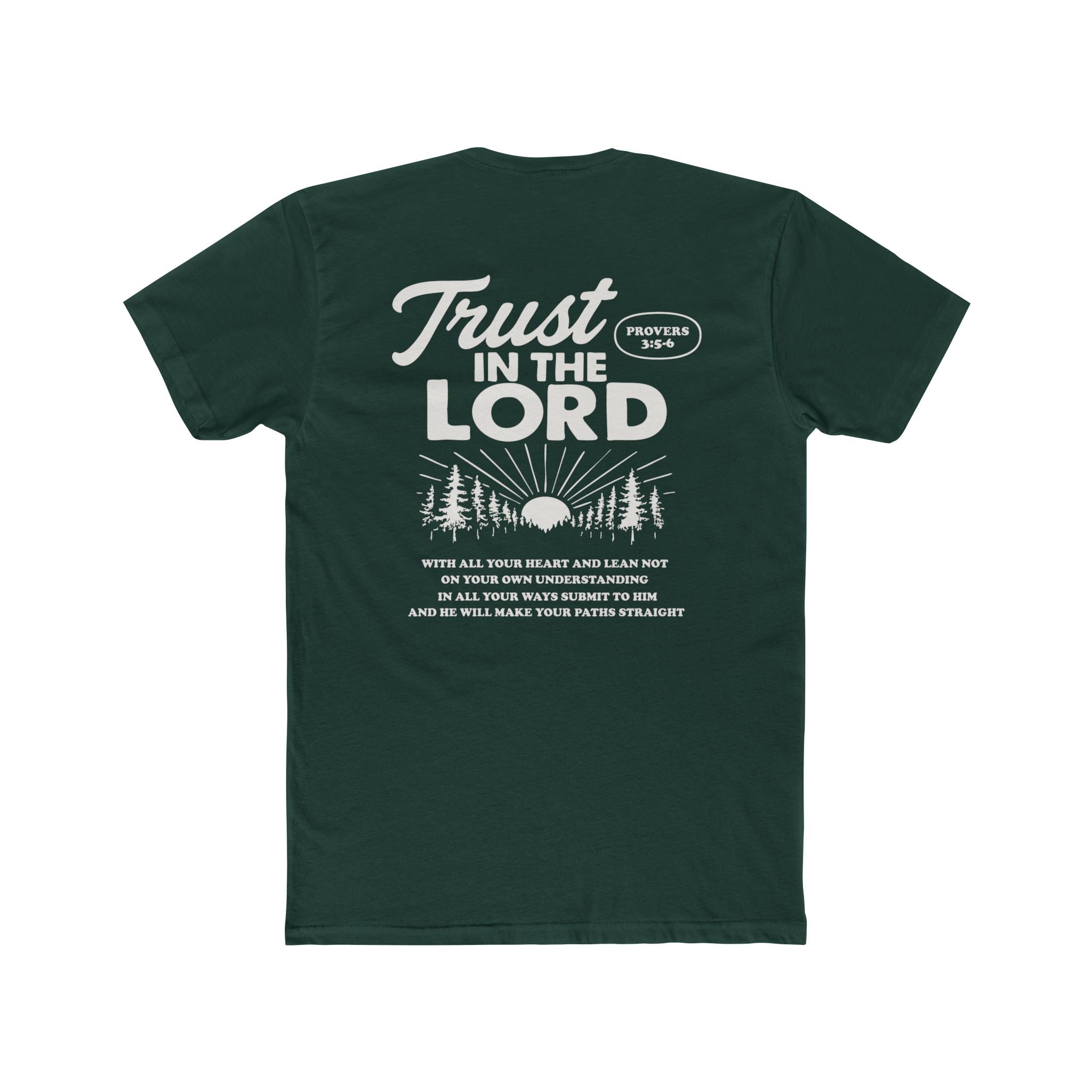 Trust in the Lord Shirt - Inspirational Everyday Wear