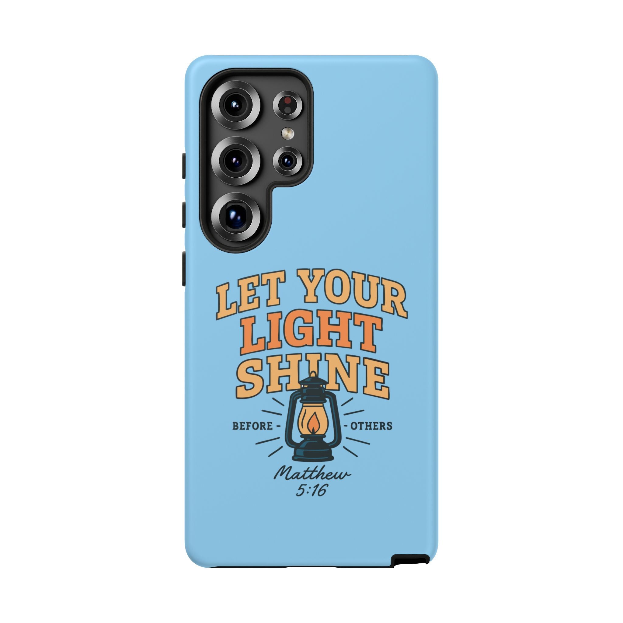 Let Your Light Shine Phone Case – Matthew 5:16