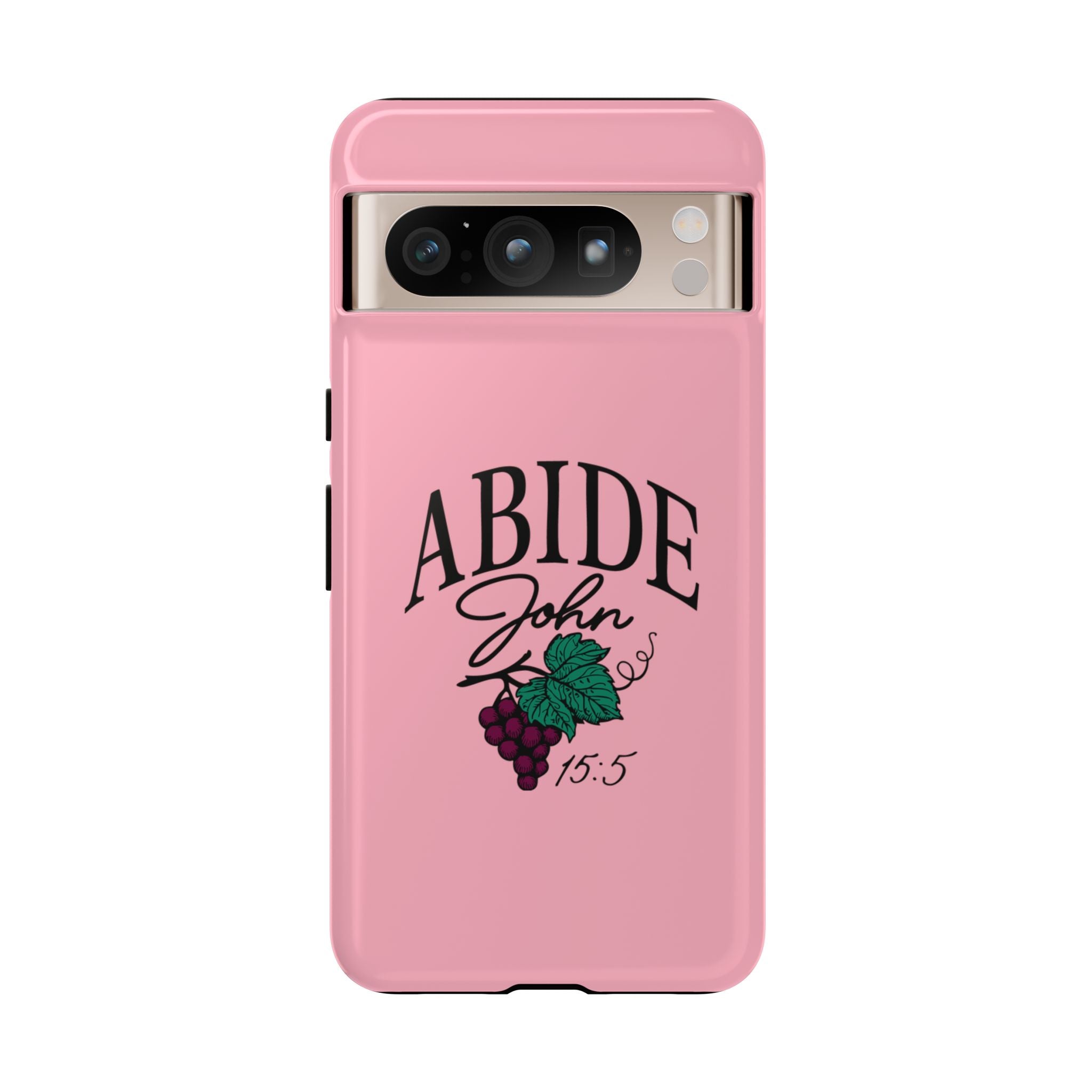 Abide Phone Case – John 15:5 Christian Tough Cover