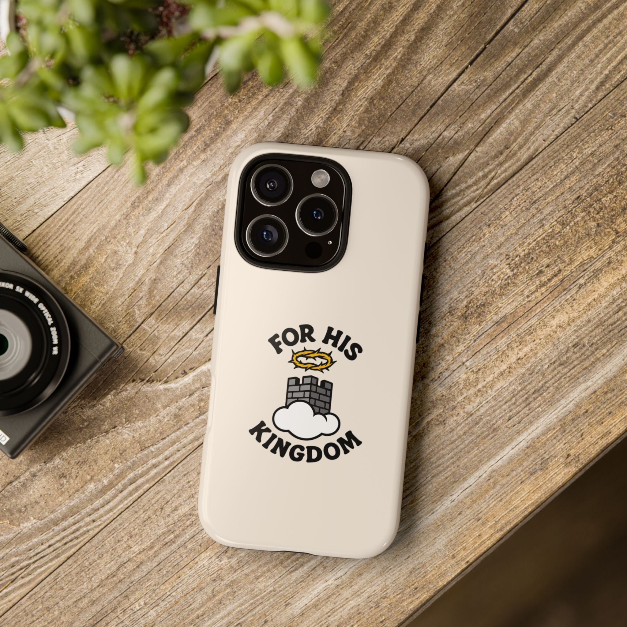 For His Kingdom Phone Case – Christian Tough Cover