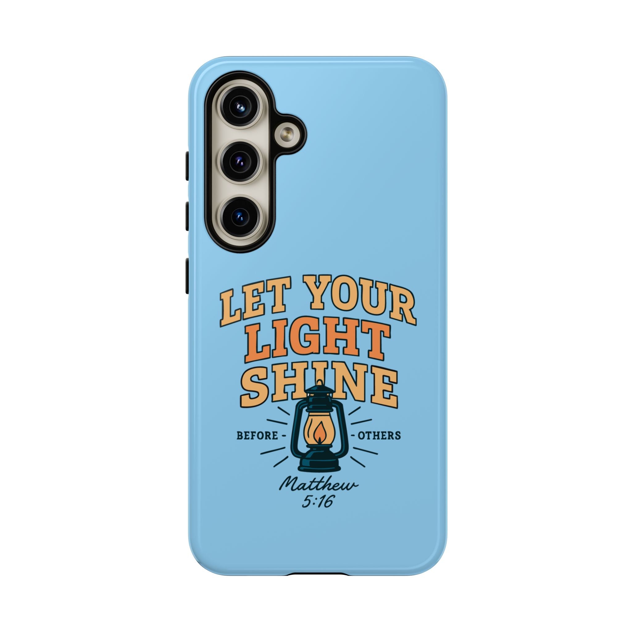 Let Your Light Shine Phone Case – Matthew 5:16