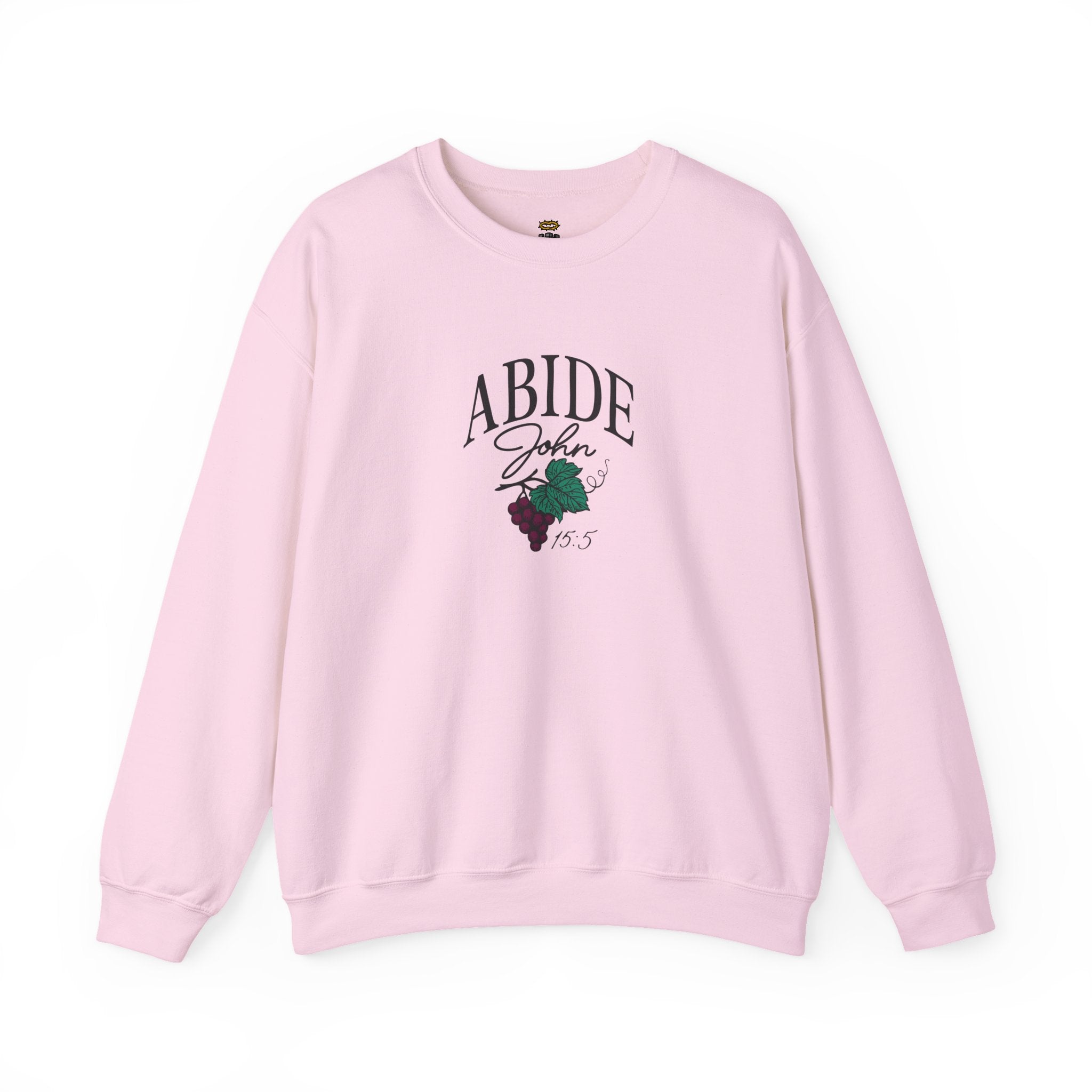 Abide in Him – John 15:5 Christian Sweatshirt