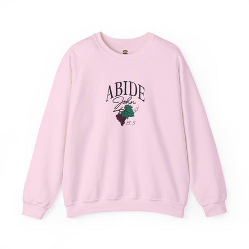 Abide in Him – John 15:5 Christian Sweatshirt