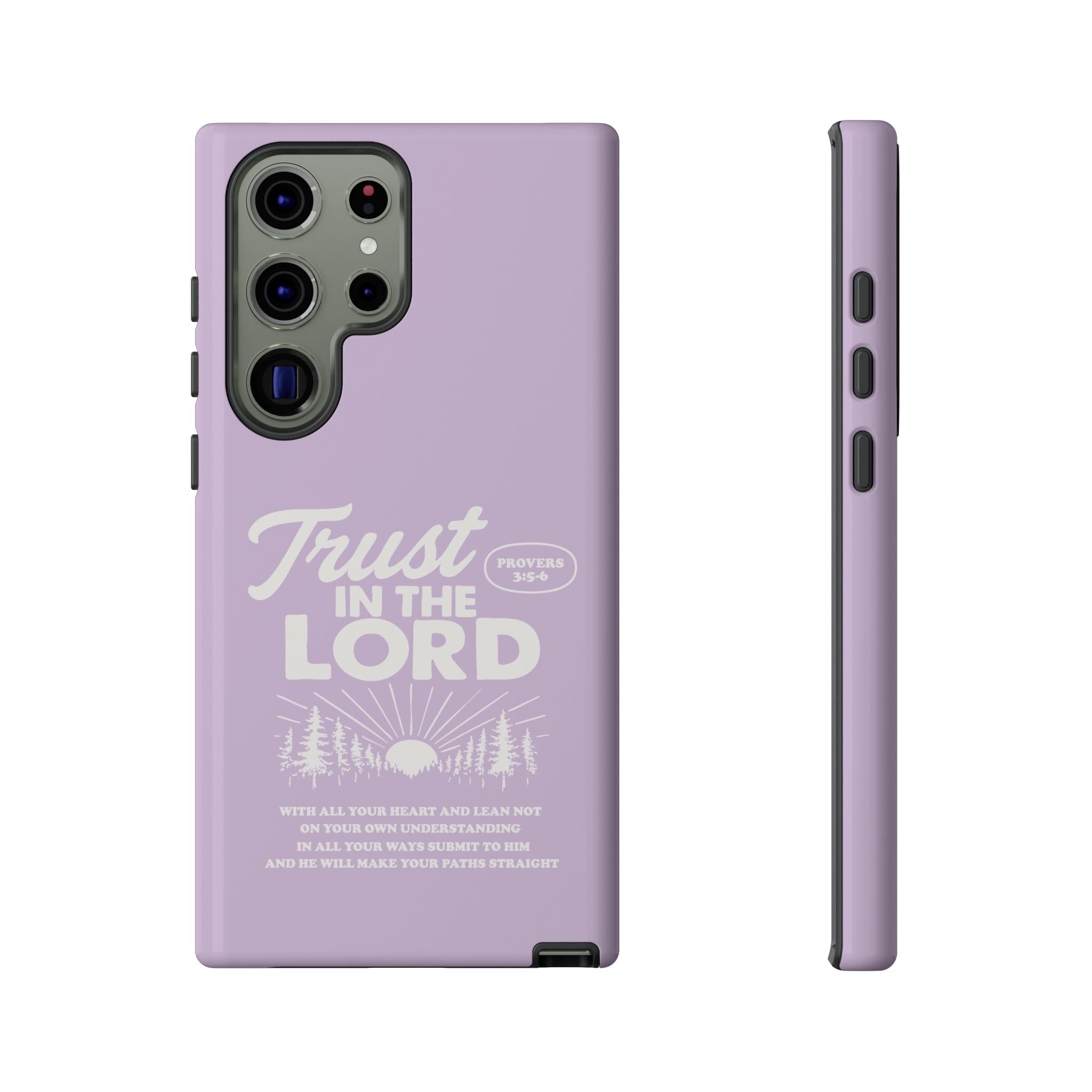 Trust in the Lord Phone Case – Proverbs 3:5-6