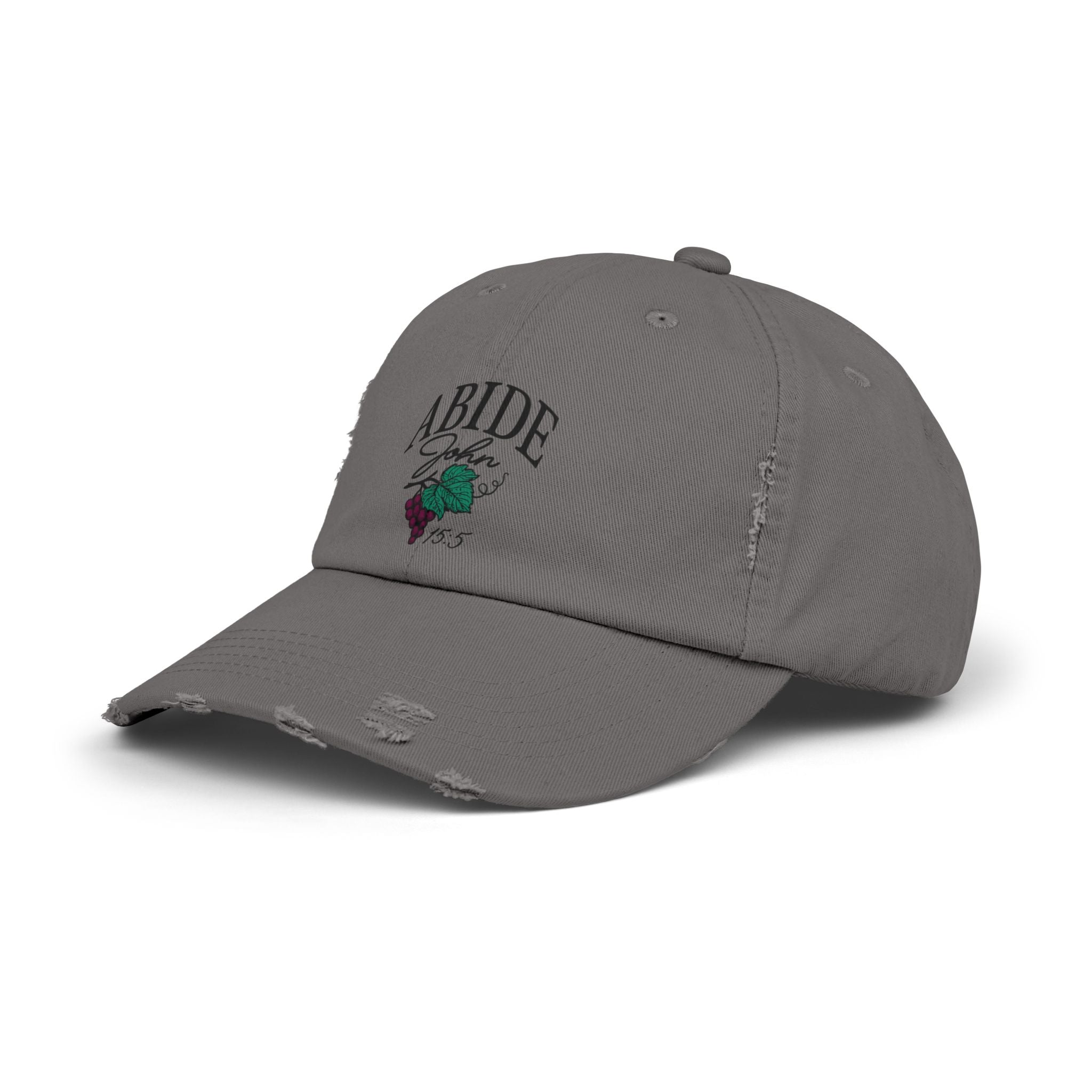 Abide Cap – John 15:5 Embroidered Christian Hat