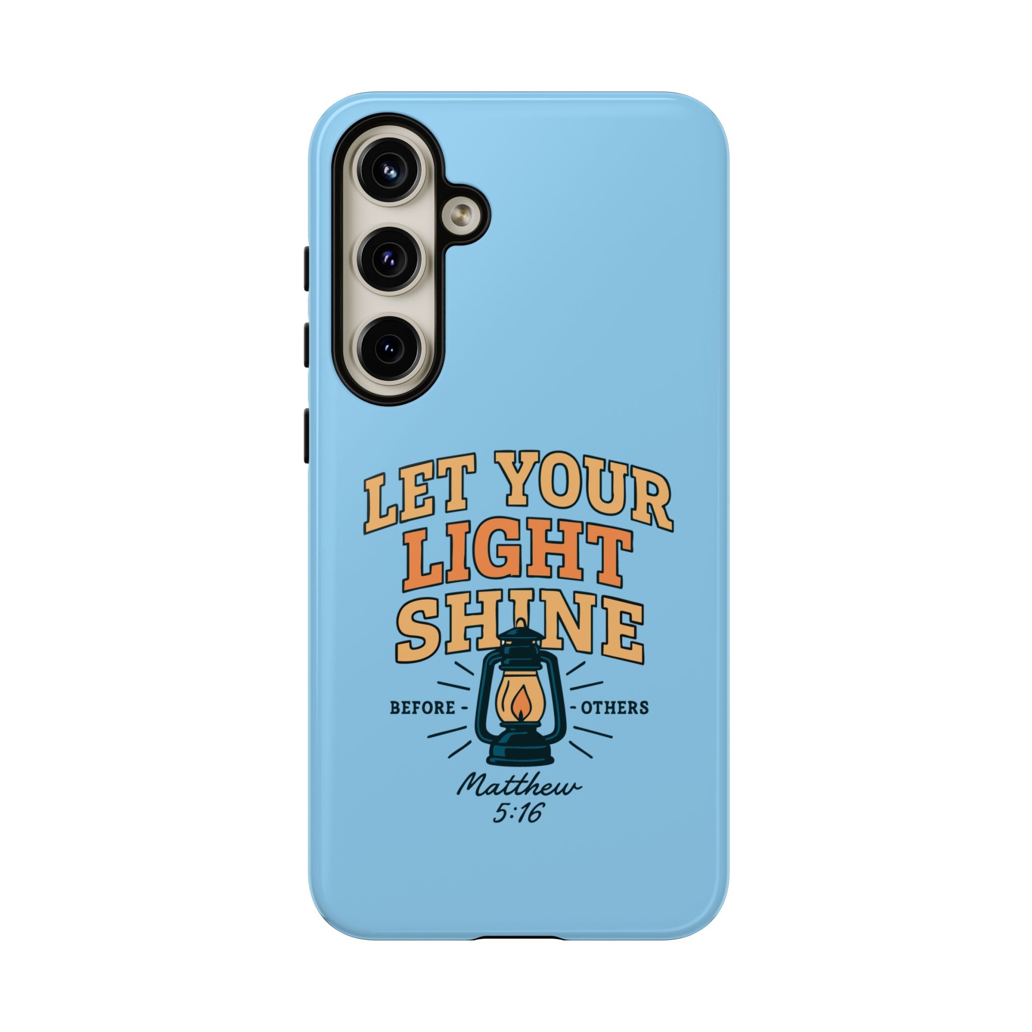 Let Your Light Shine Phone Case – Matthew 5:16