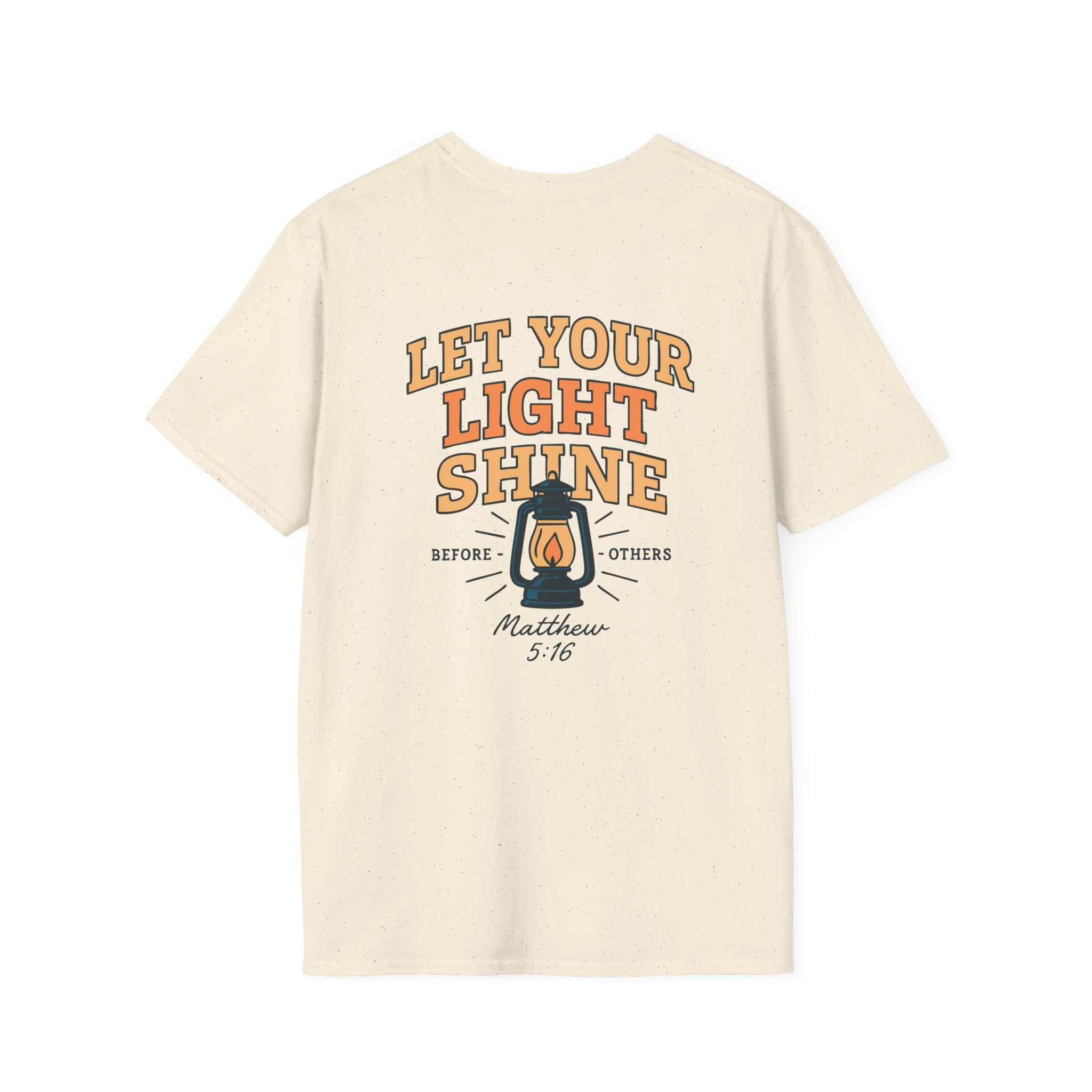 Let Your Light Shine – Matthew 5:16 Christian Tee