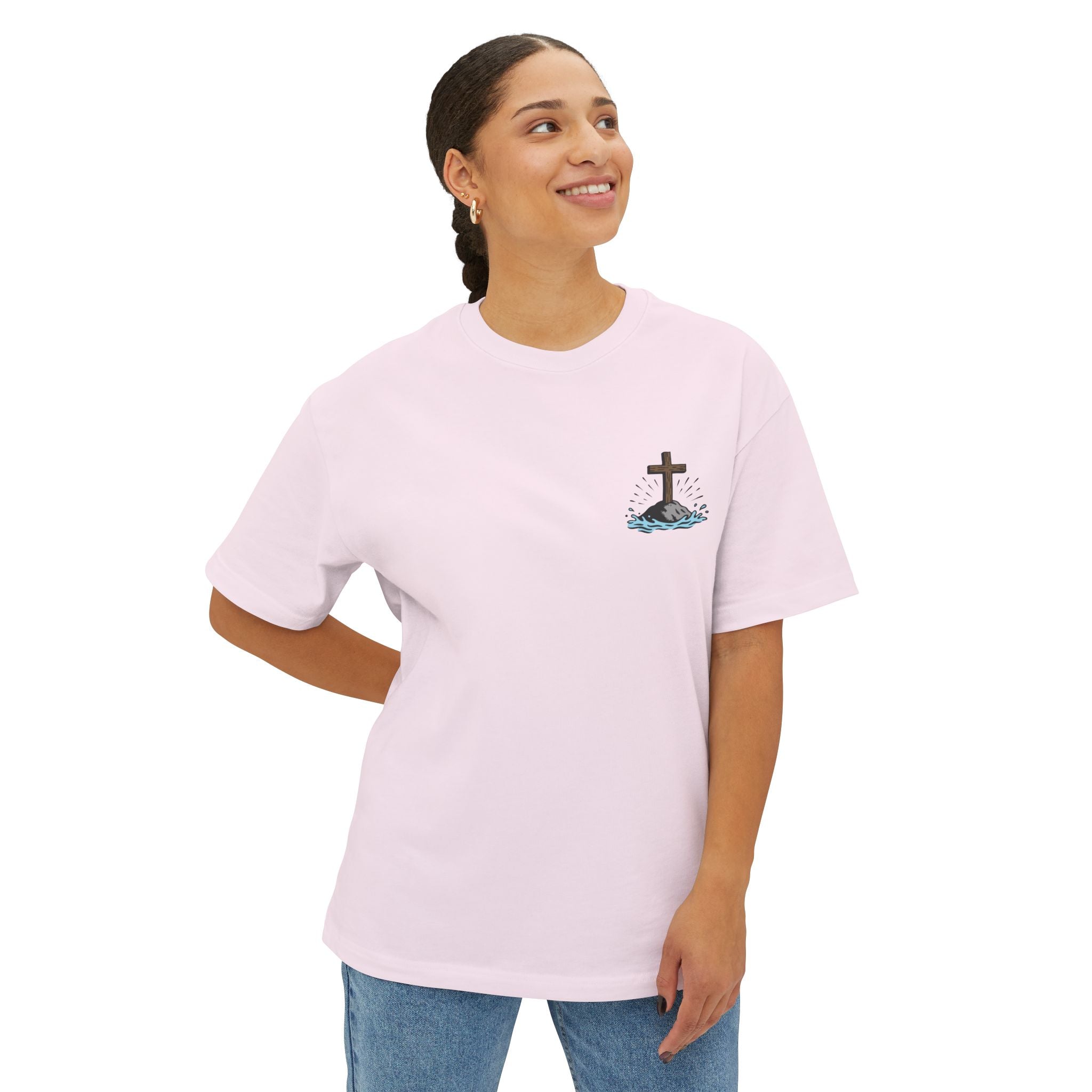 All Washed Clean – Forgiveness Oversized Faith Tee
