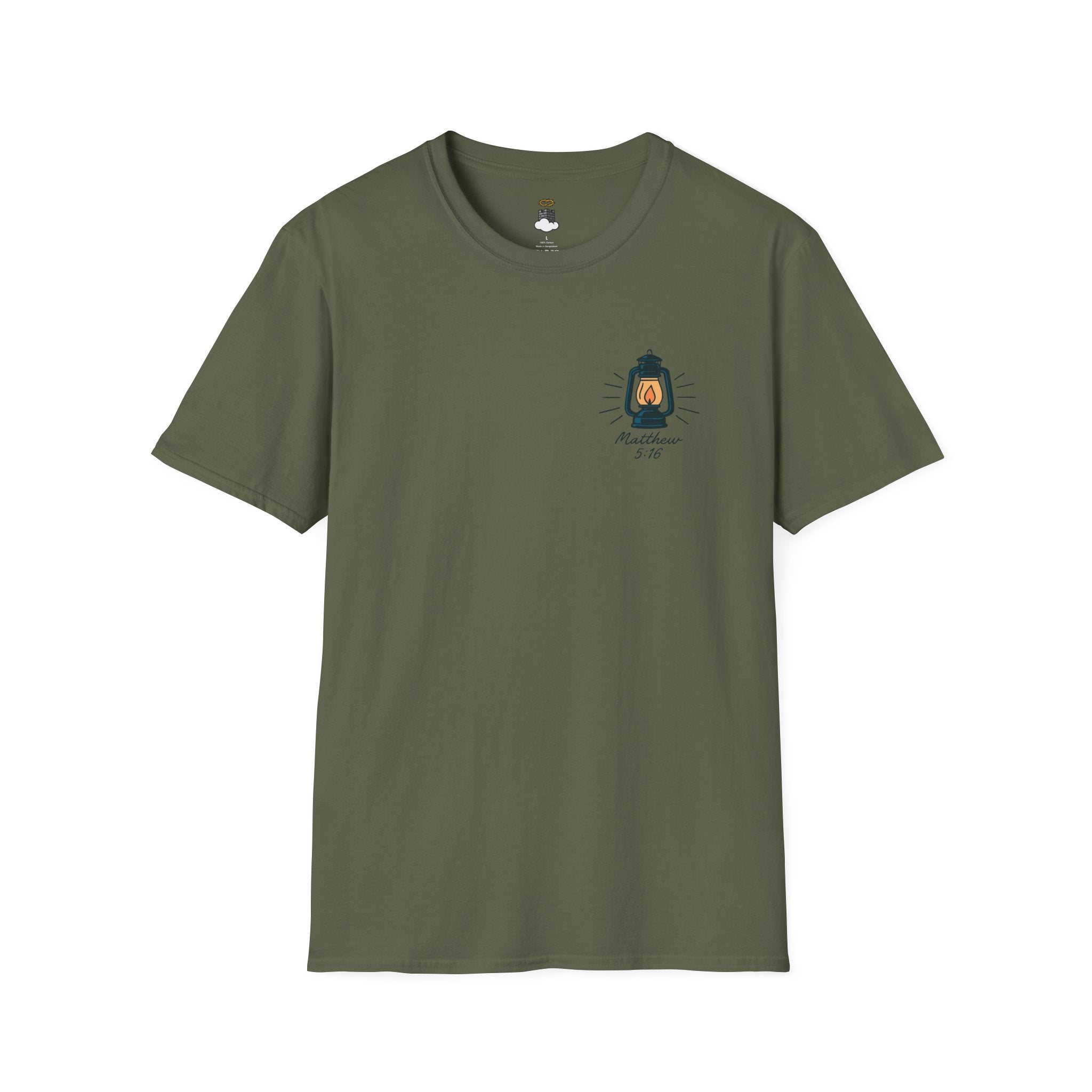 Let Your Light Shine – Matthew 5:16 Christian Tee