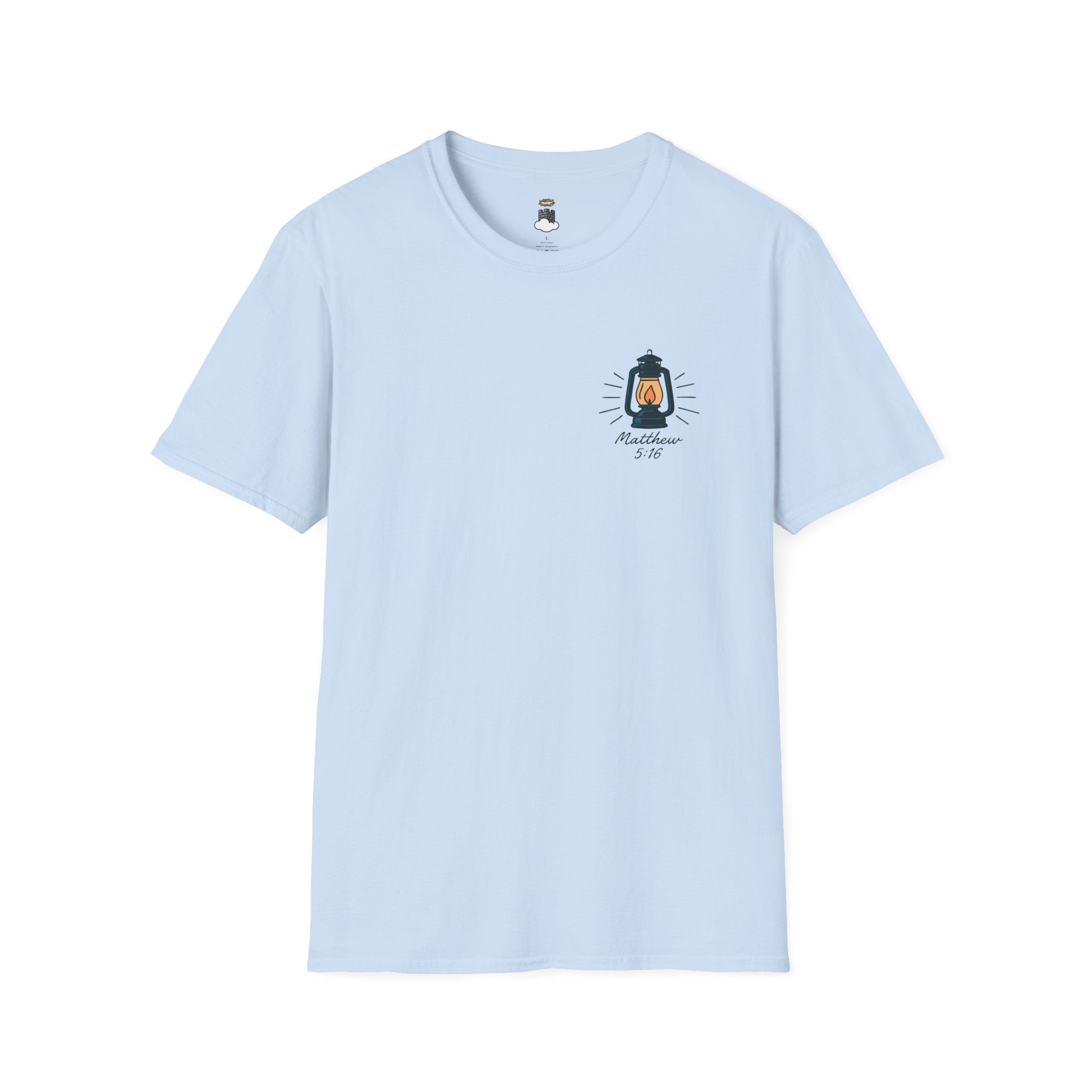 Let Your Light Shine – Matthew 5:16 Christian Tee