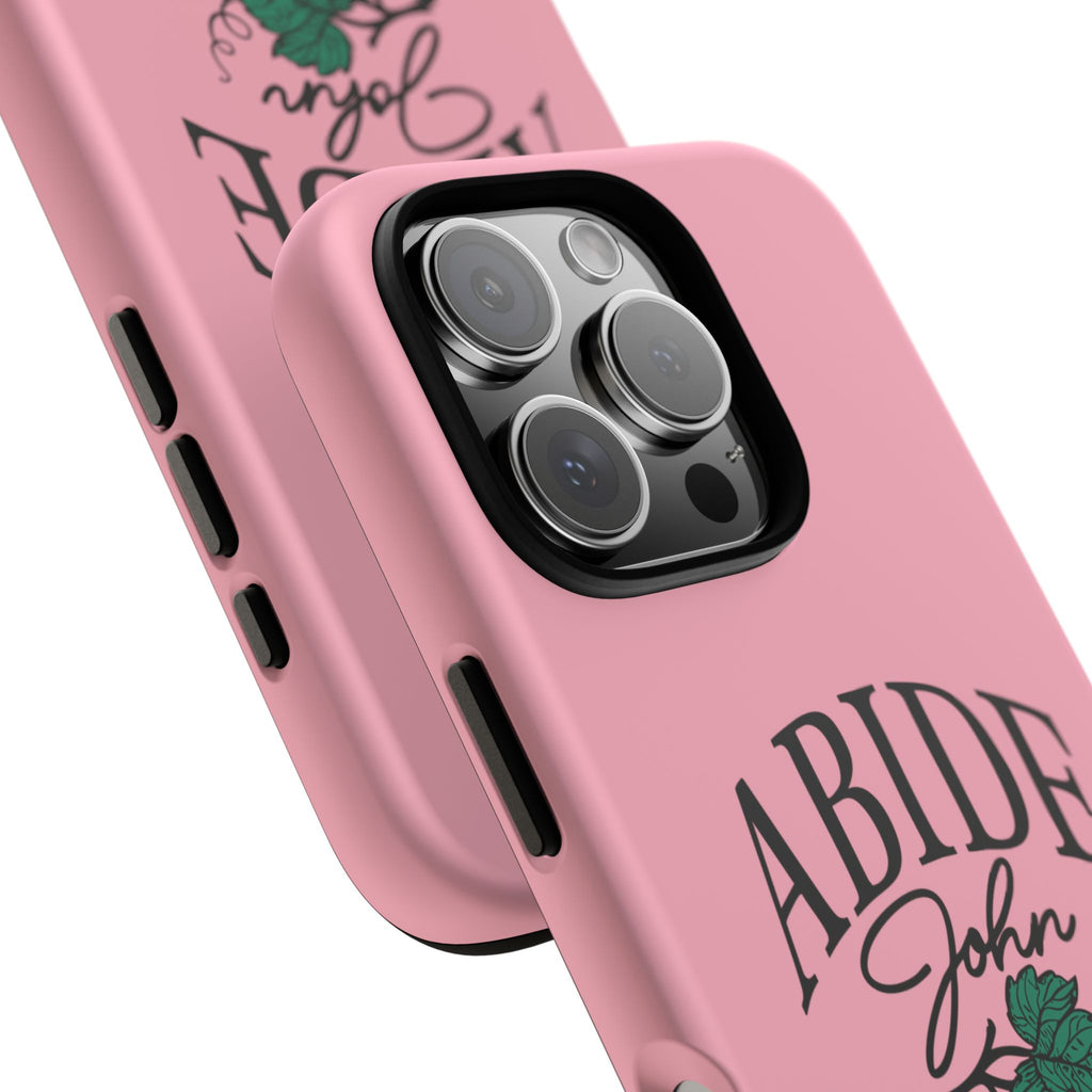 Abide Phone Case – John 15:5 Christian Tough Cover