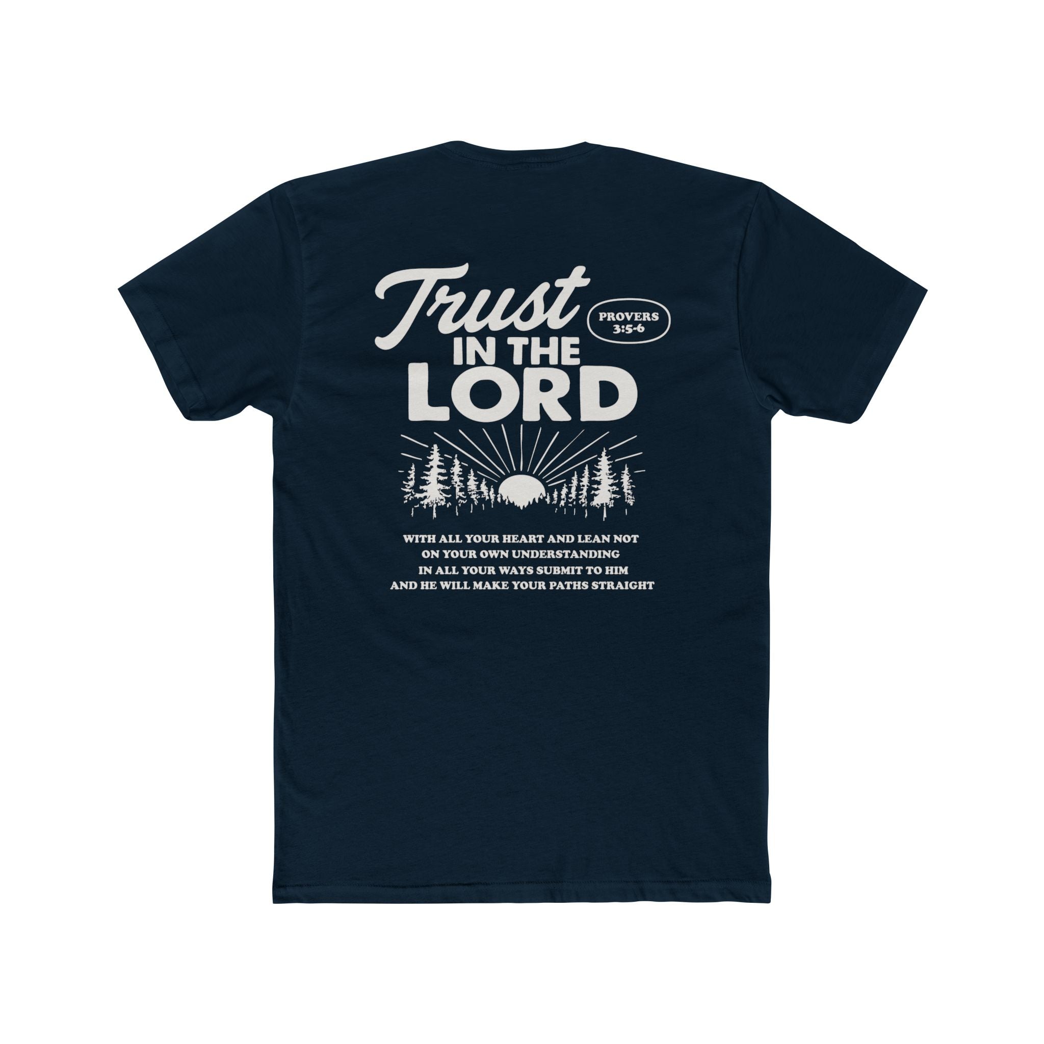 Trust in the Lord Shirt - Inspirational Everyday Wear